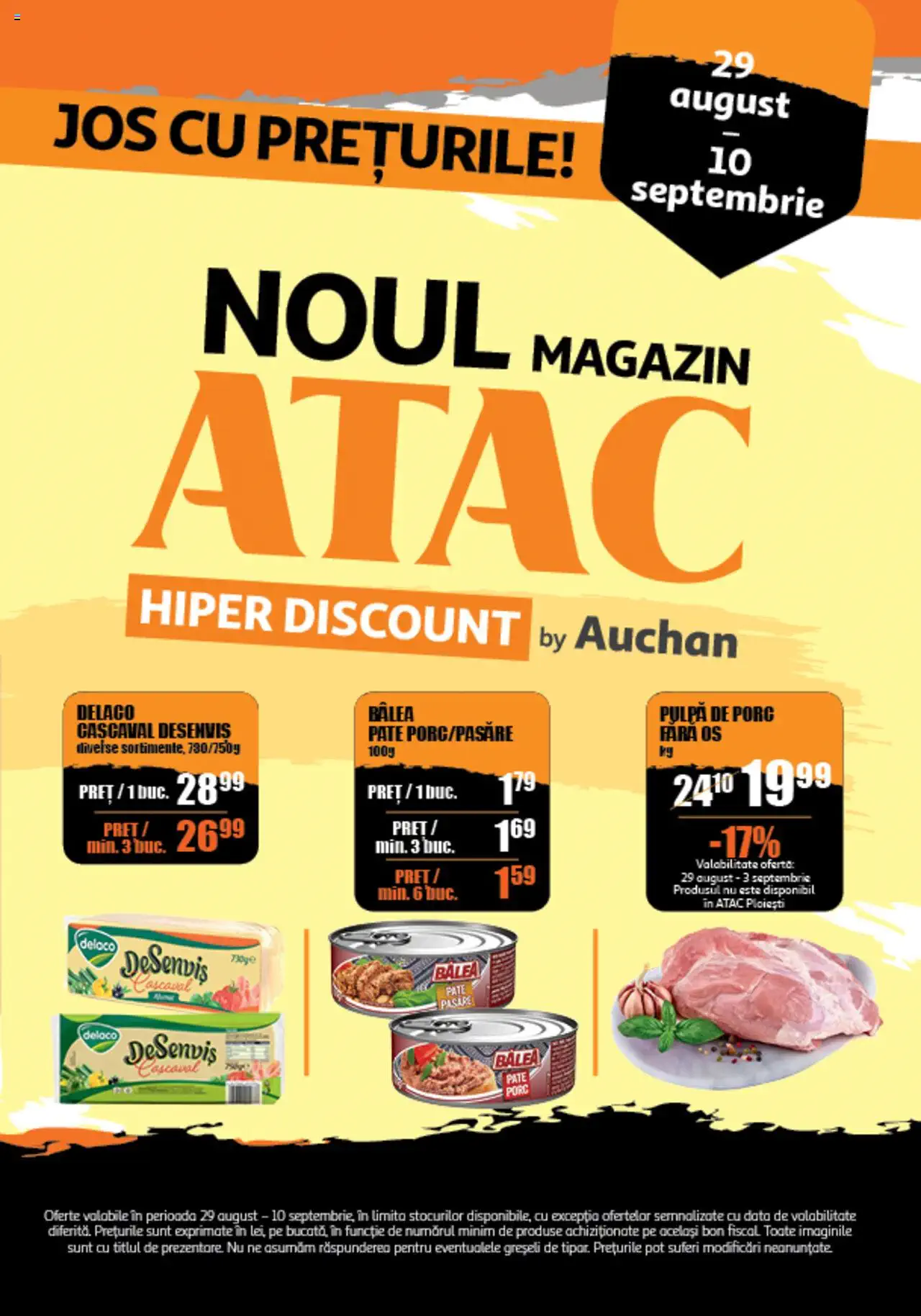 Catalog Auchan 29 August - 10 Septembrie 2024 | Pagina 1