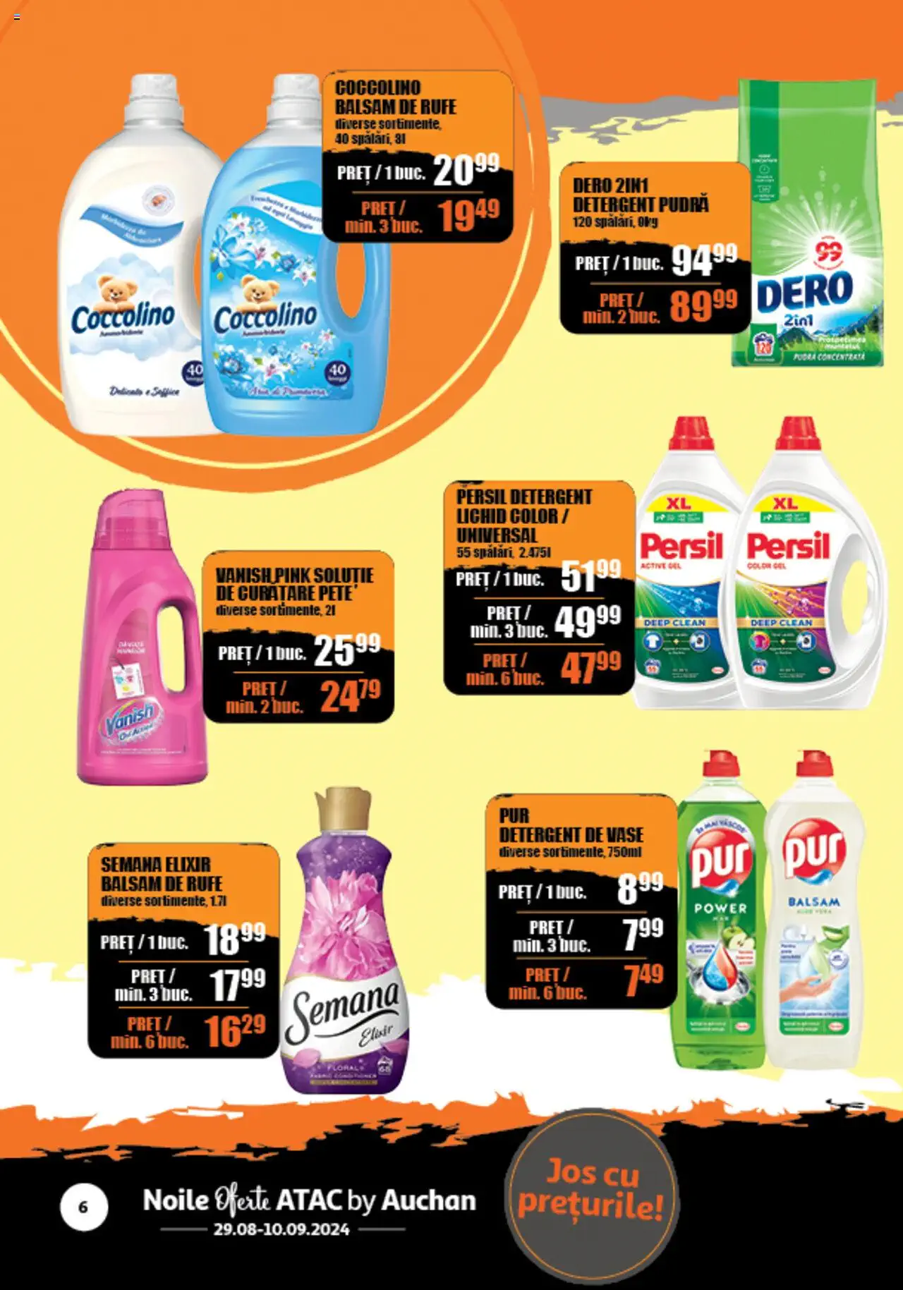 Catalog Auchan 29 August - 10 Septembrie 2024 | Pagina 6