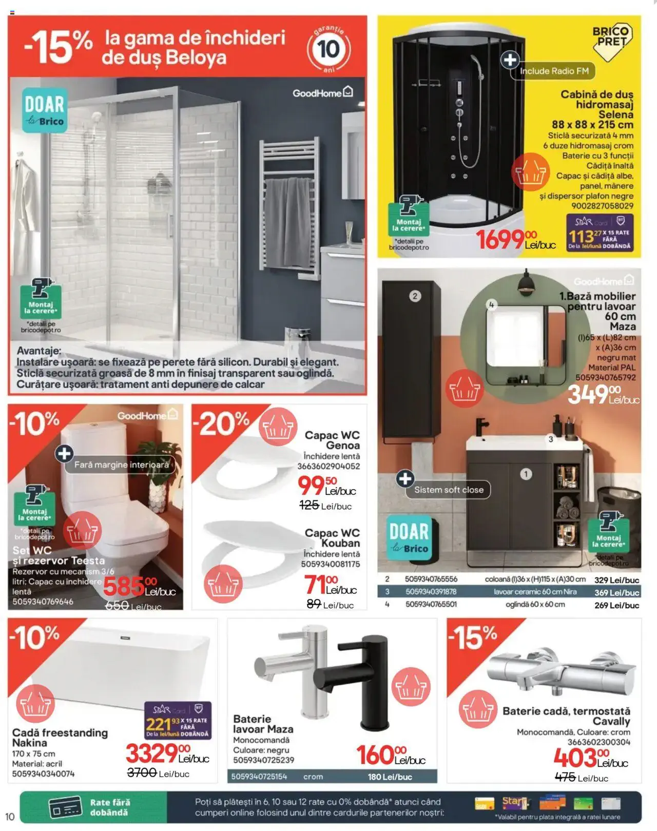 Catalog Brico Depot 5 Septembrie - 1 Octombrie 2024 | Pagina 10