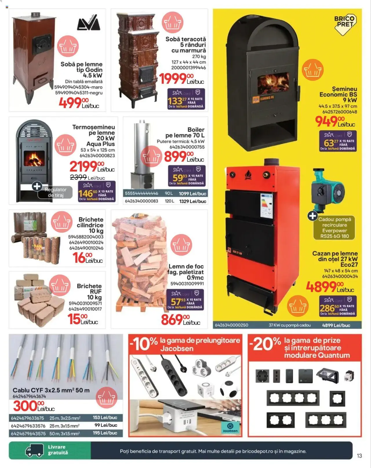Catalog Brico Depot 5 Septembrie - 1 Octombrie 2024 | Pagina 13