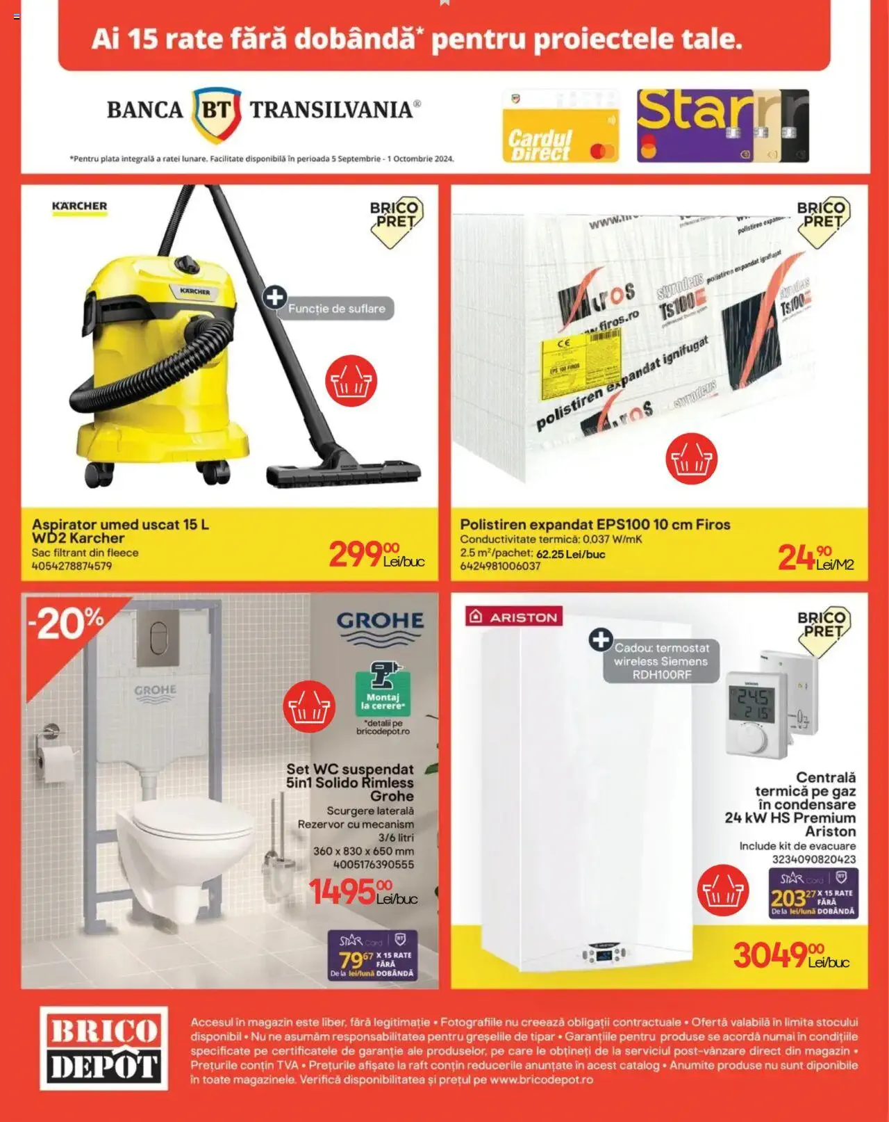 Catalog Brico Depot 5 Septembrie - 1 Octombrie 2024 | Pagina 16