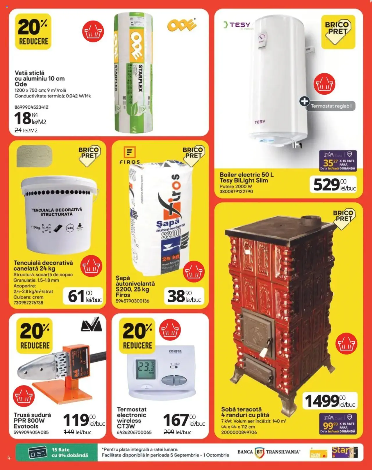 Catalog Brico Depot 5 Septembrie - 1 Octombrie 2024 | Pagina 4