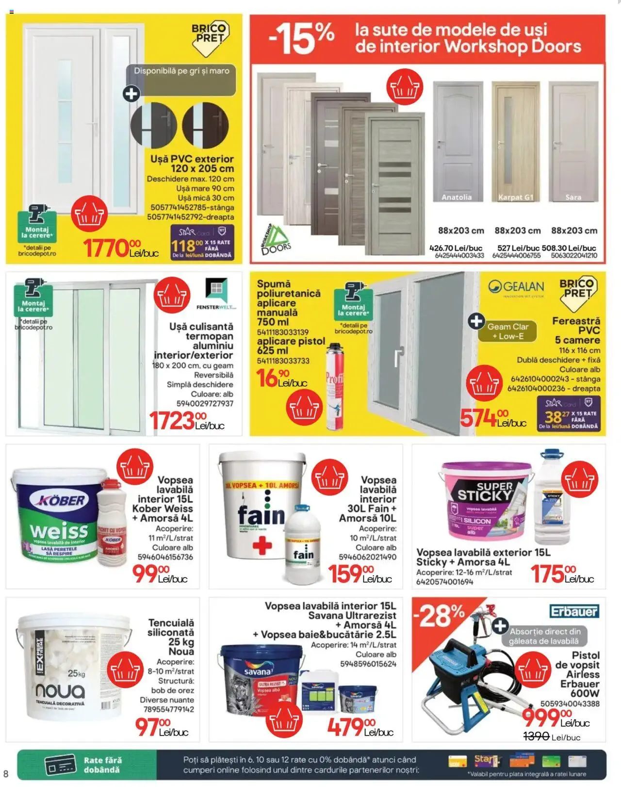 Catalog Brico Depot 5 Septembrie - 1 Octombrie 2024 | Pagina 8