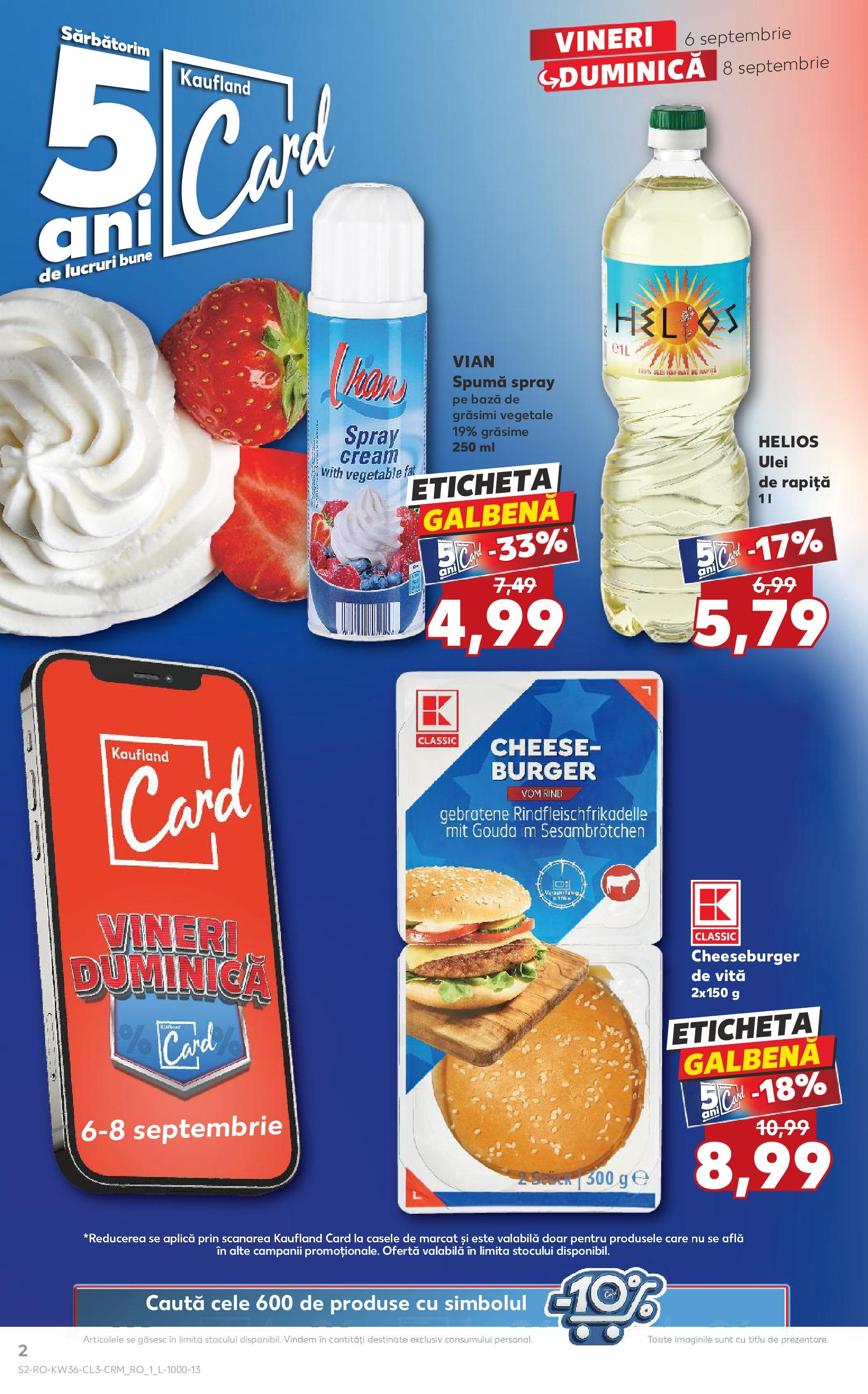 Catalog Kaufland 6 - 8 Septembrie 2024 | Pagina 2