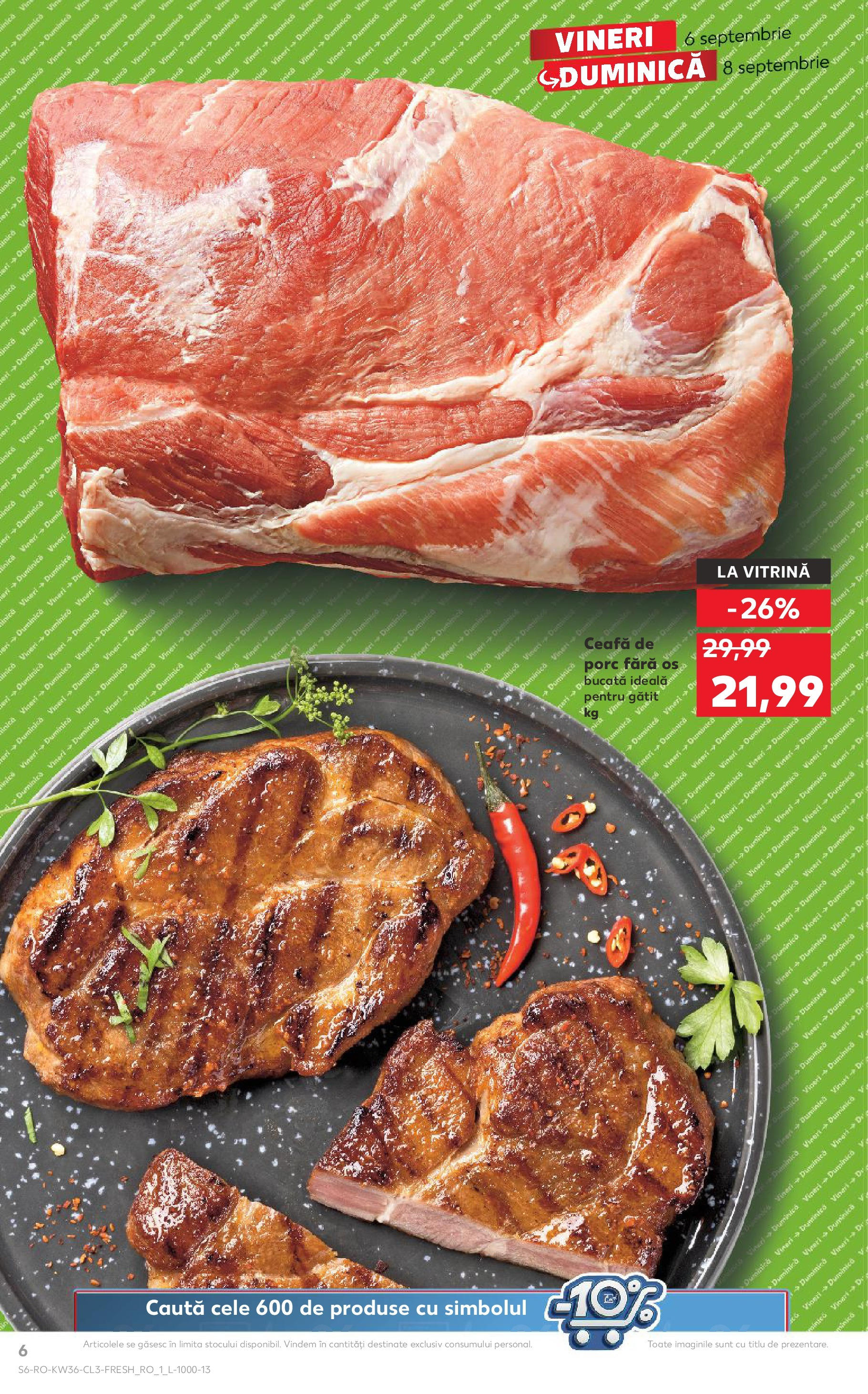 Catalog Kaufland 6 - 8 Septembrie 2024 | Pagina 6