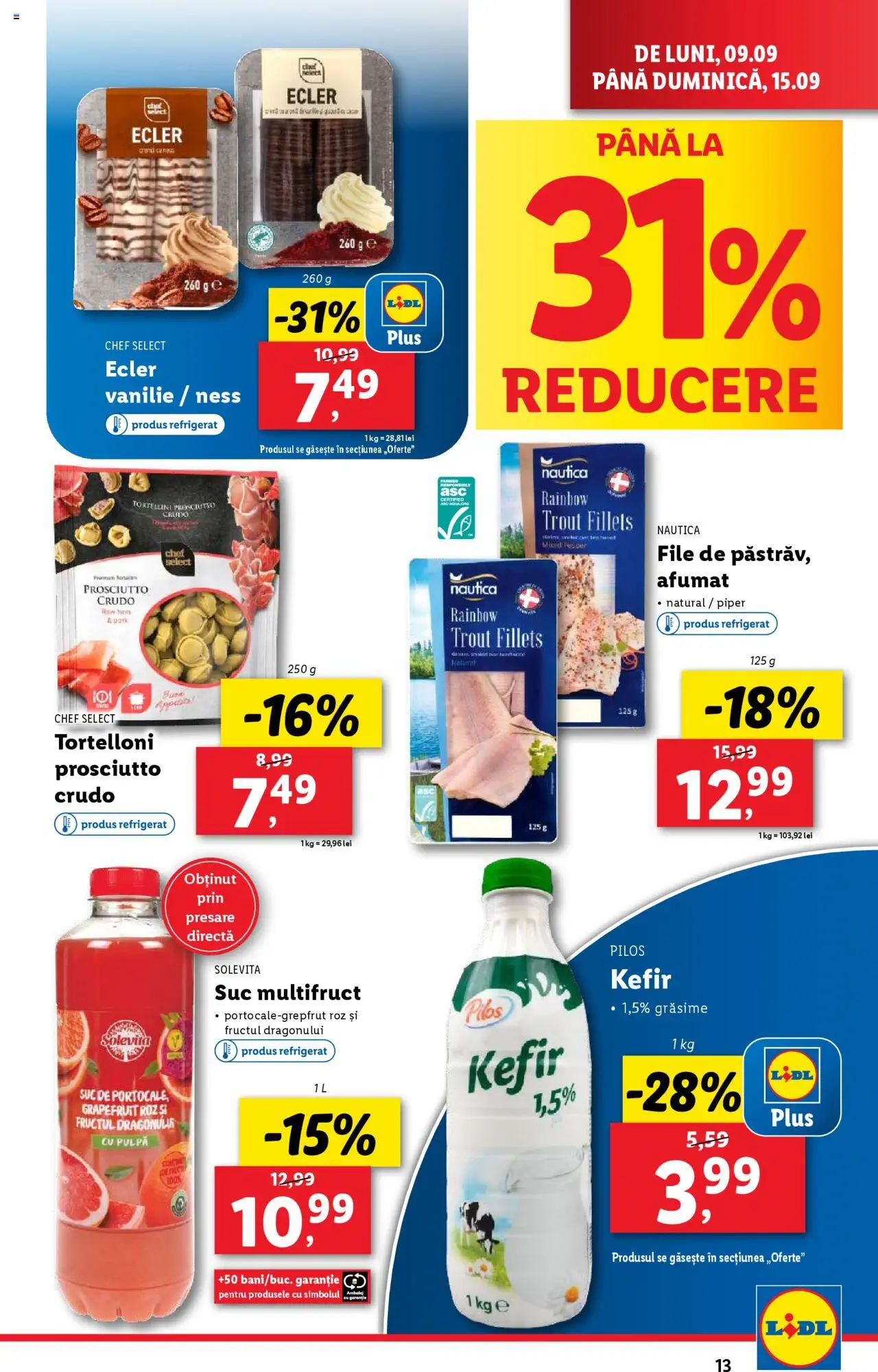 Catalog LIDL 9 - 15 Septembrie 2024 | Pagina 13