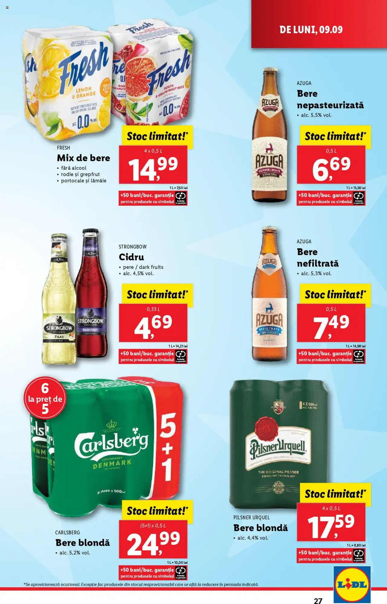 Catalog LIDL 9 - 15 Septembrie 2024 | Pagina 27