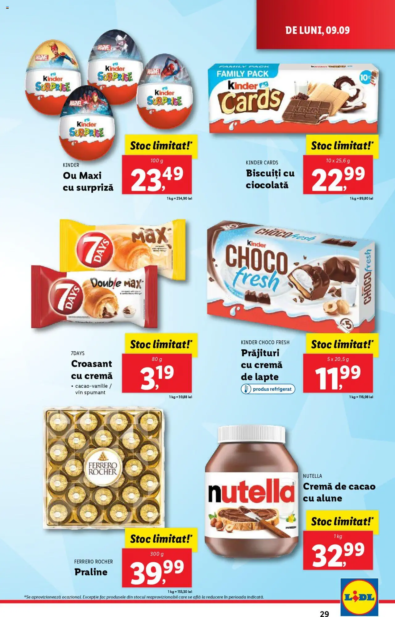 Catalog LIDL 9 - 15 Septembrie 2024 | Pagina 29