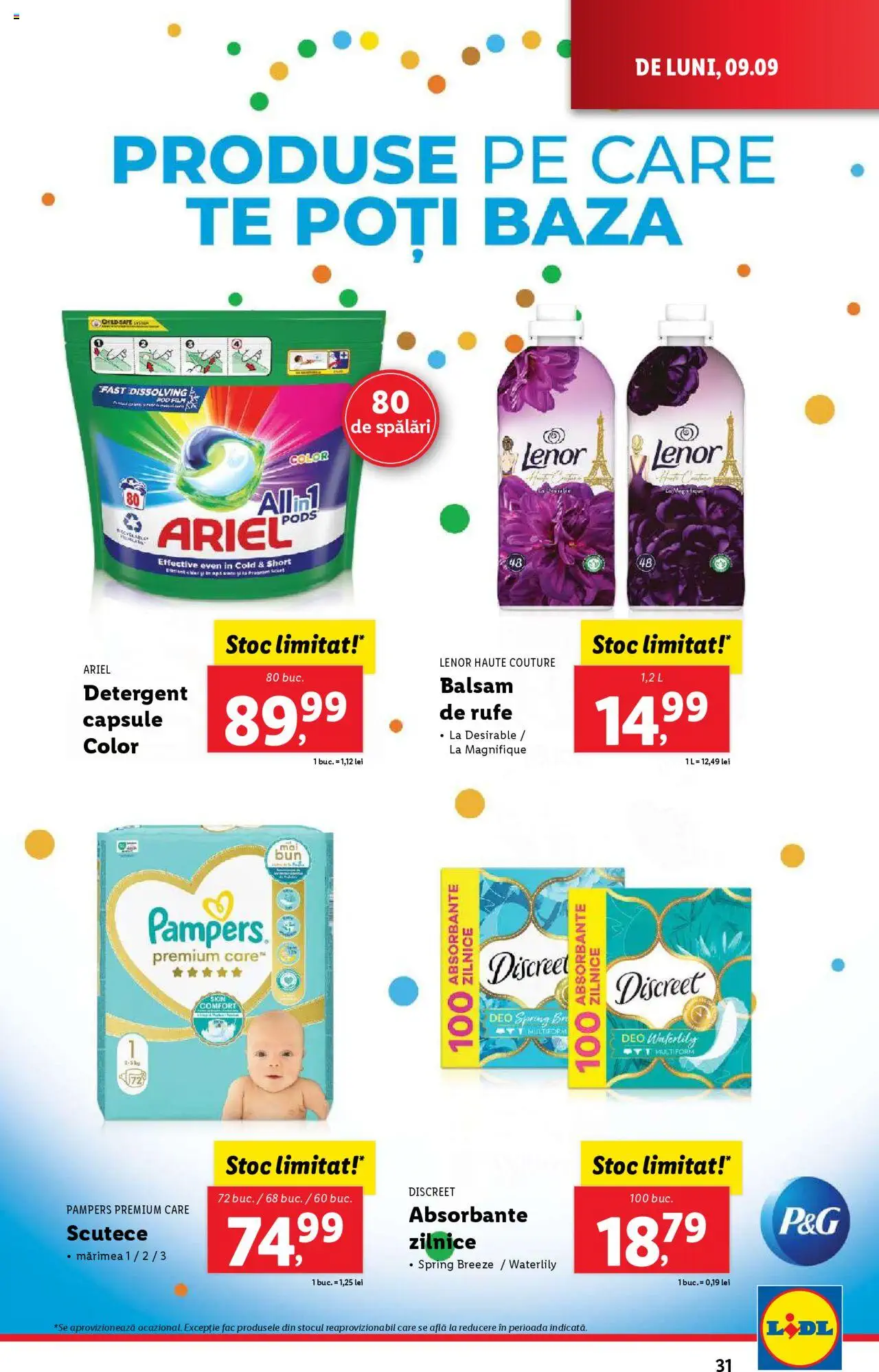 Catalog LIDL 9 - 15 Septembrie 2024 | Pagina 31