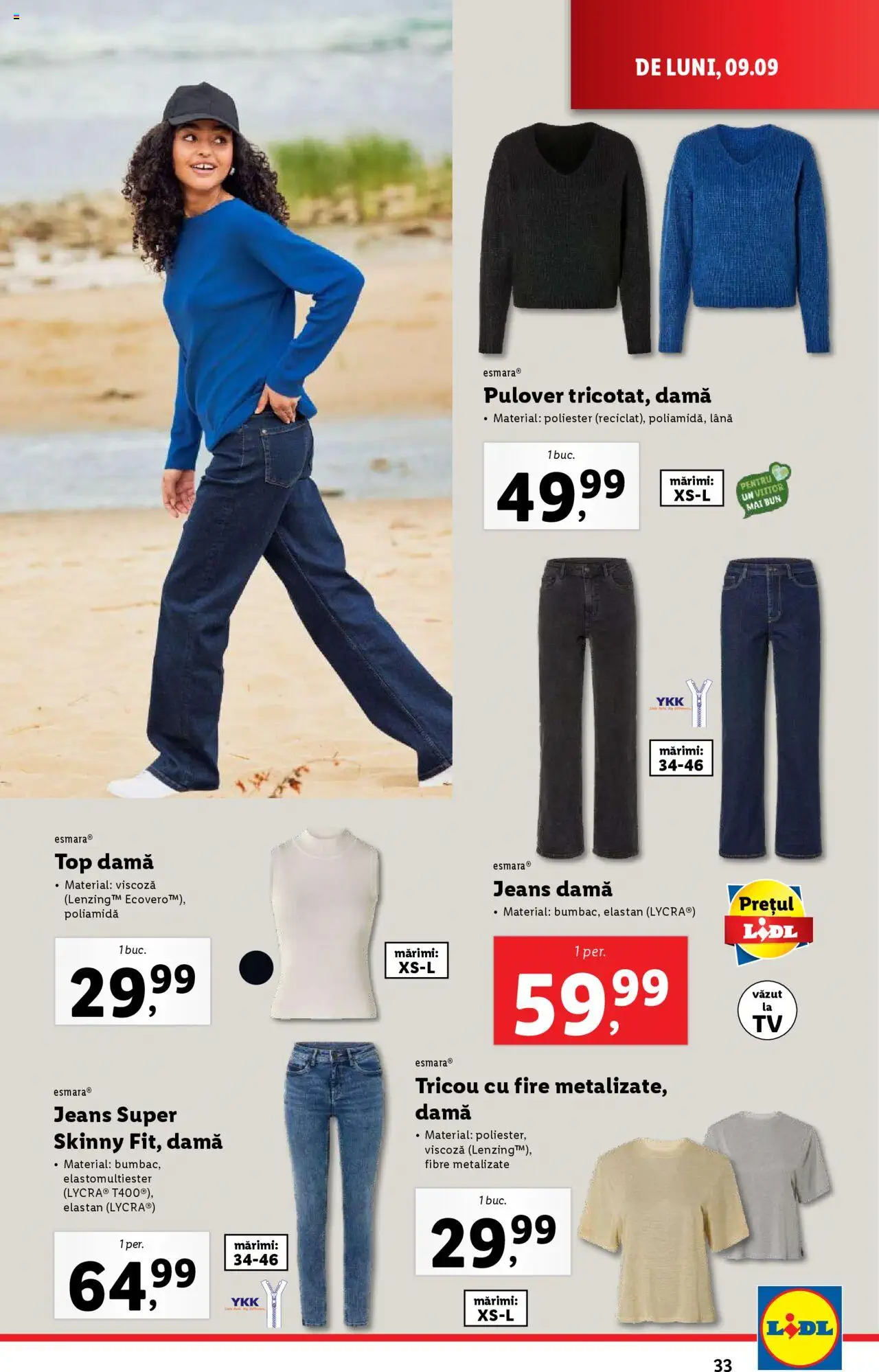 Catalog LIDL 9 - 15 Septembrie 2024 | Pagina 33