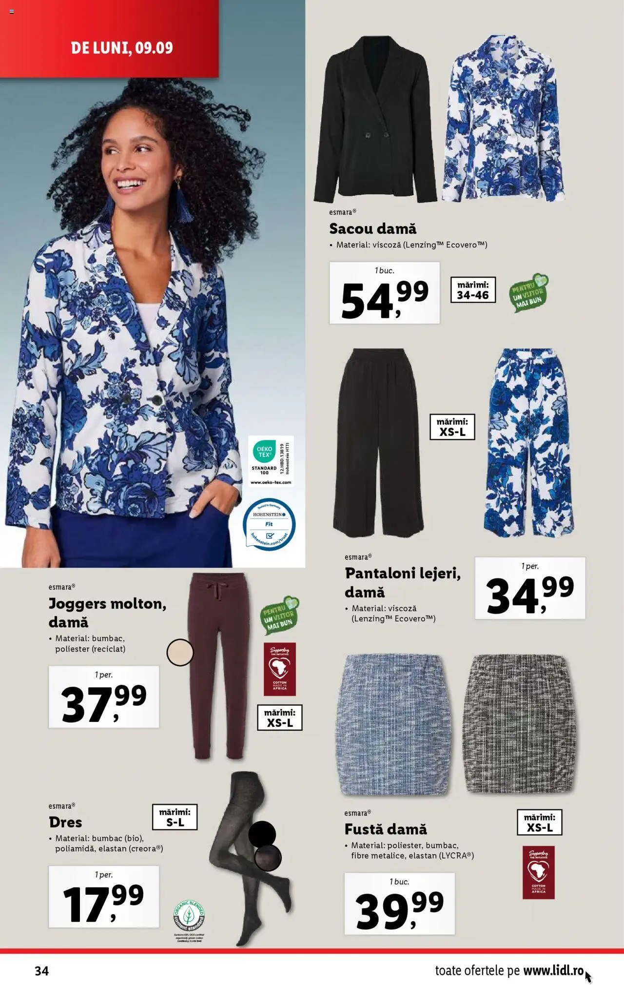 Catalog LIDL 9 - 15 Septembrie 2024 | Pagina 34