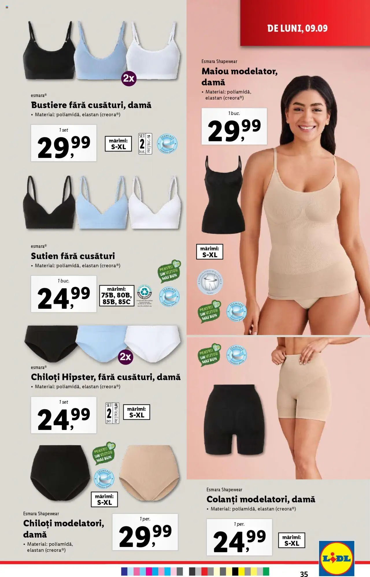 Catalog LIDL 9 - 15 Septembrie 2024 | Pagina 35