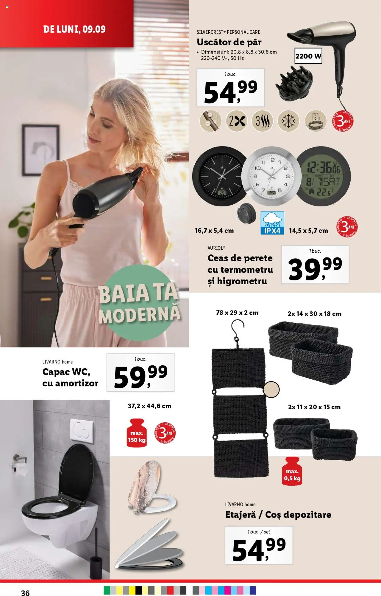 Catalog LIDL 9 - 15 Septembrie 2024 | Pagina 36