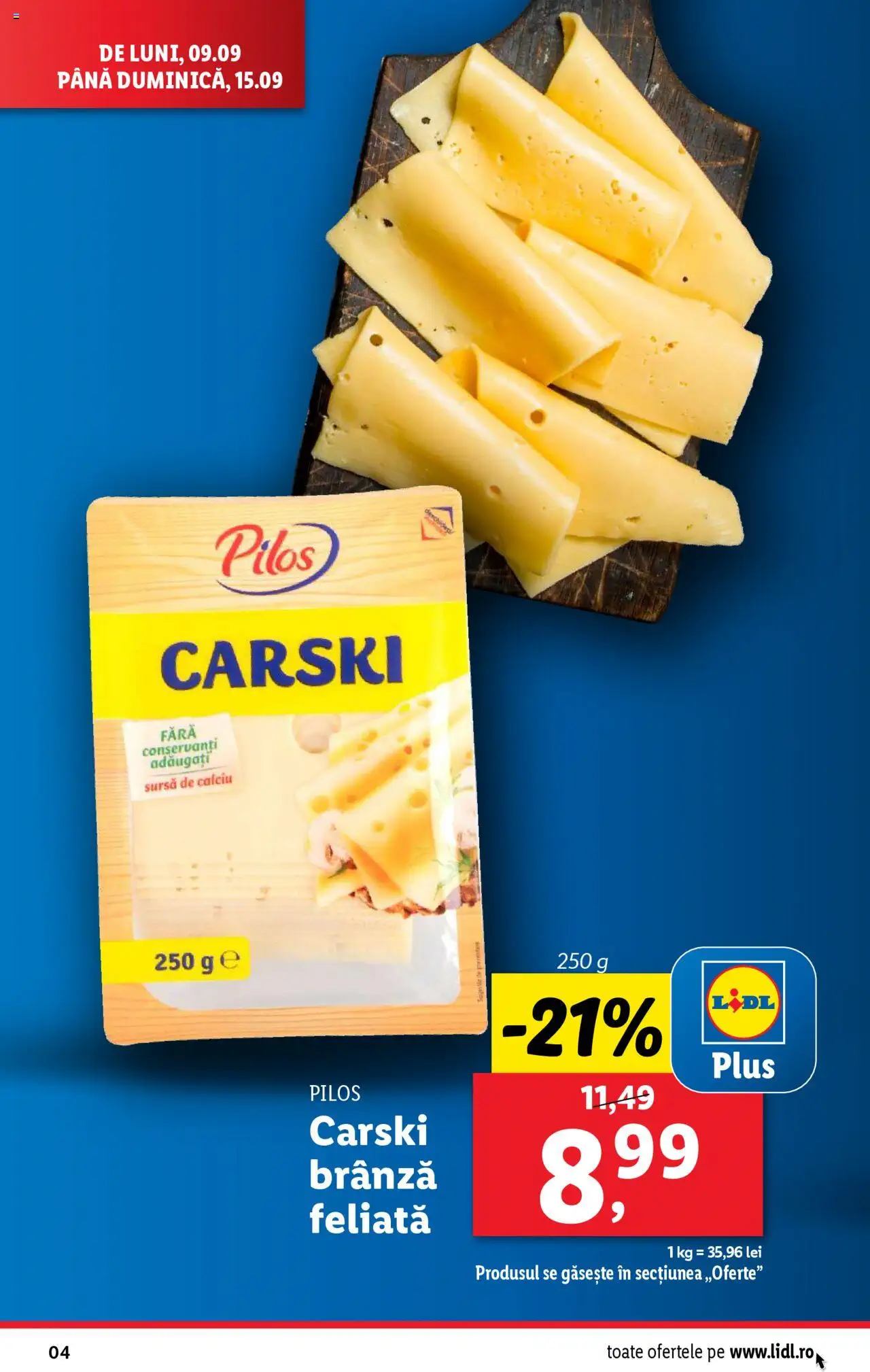 Catalog LIDL 9 - 15 Septembrie 2024 | Pagina 4