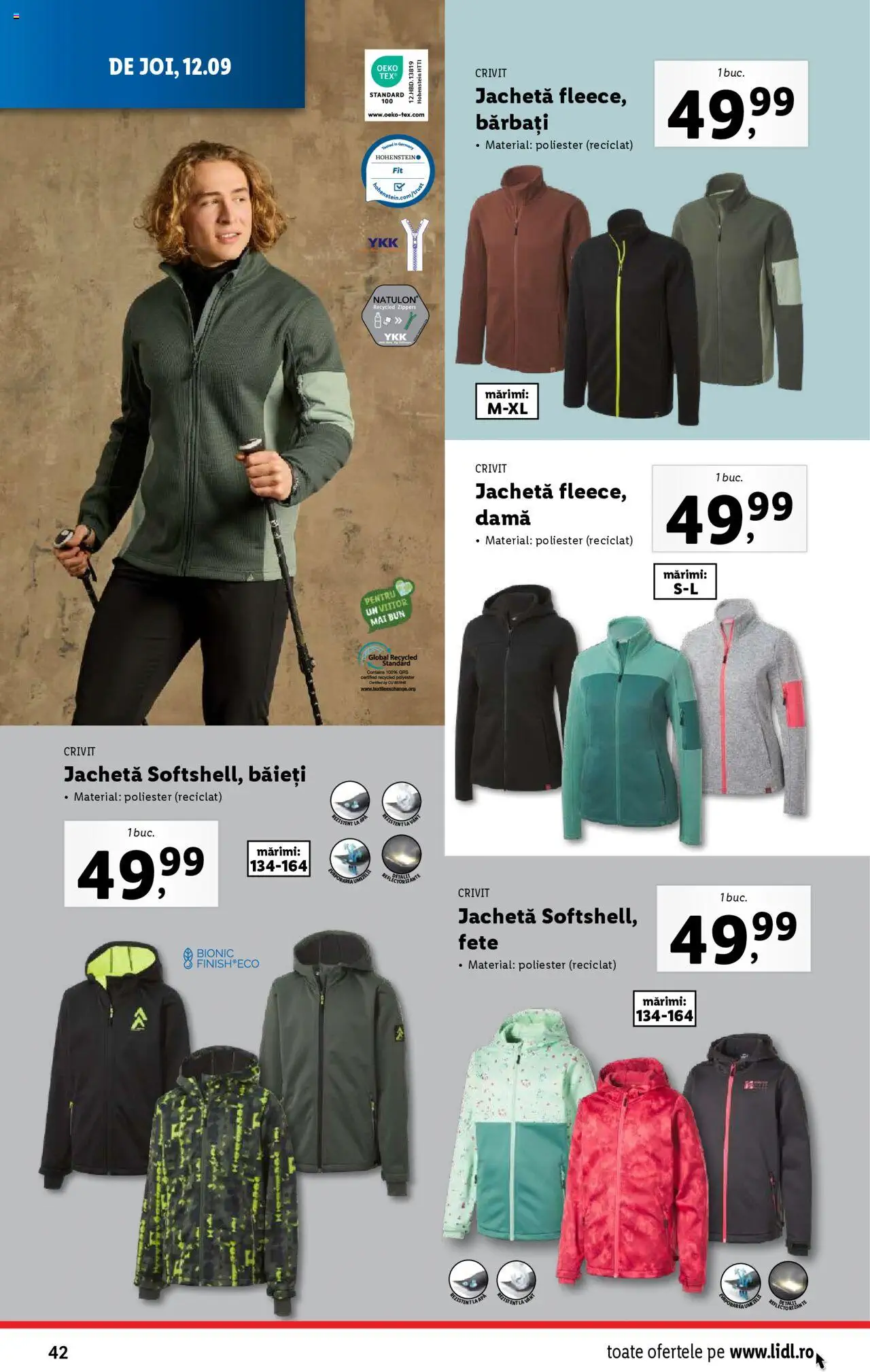 Catalog LIDL 9 - 15 Septembrie 2024 | Pagina 42