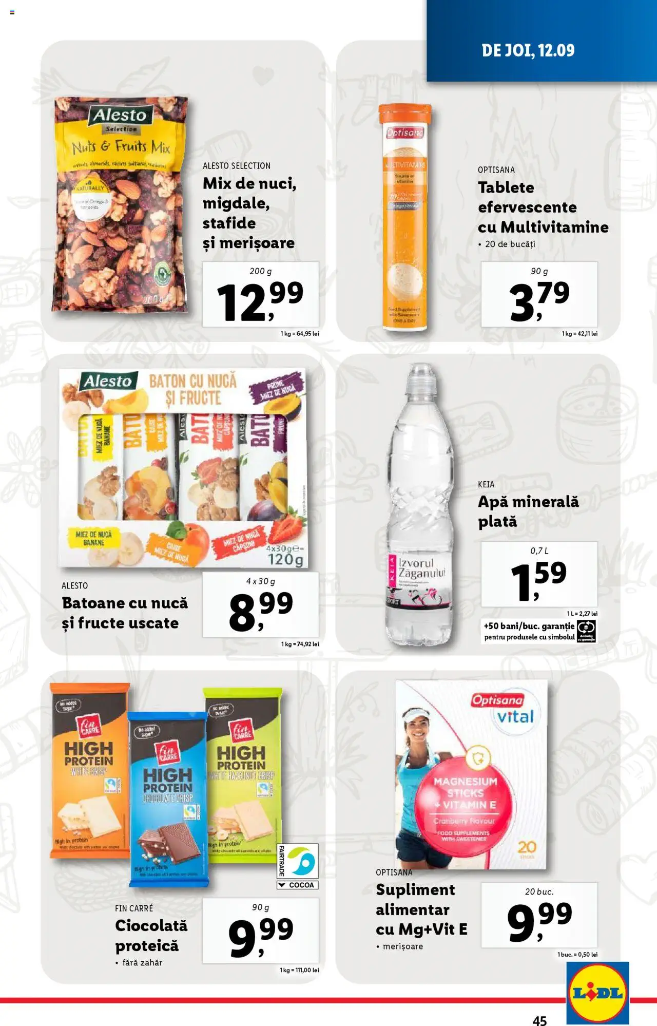 Catalog LIDL 9 - 15 Septembrie 2024 | Pagina 45