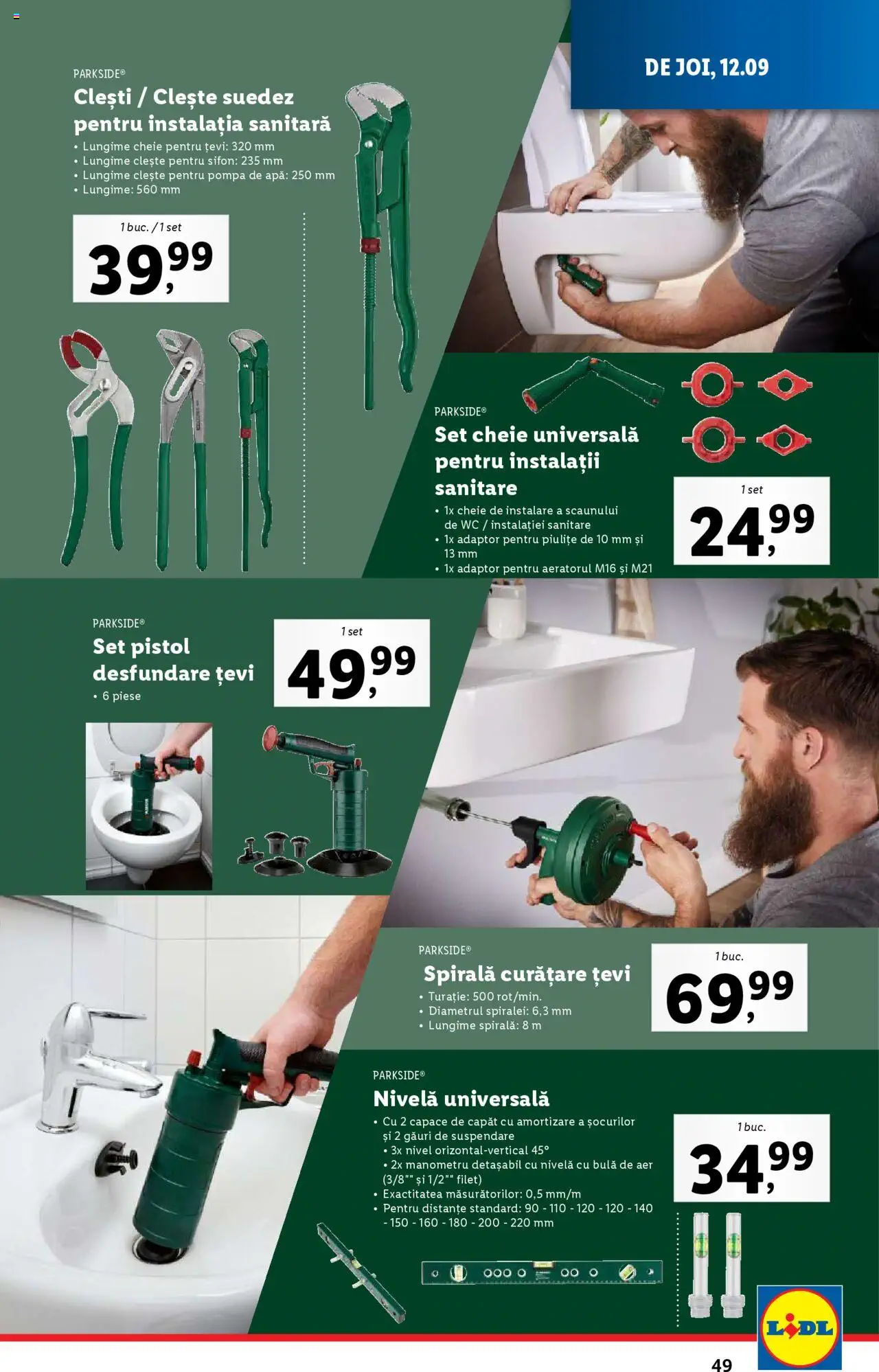 Catalog LIDL 9 - 15 Septembrie 2024 | Pagina 49