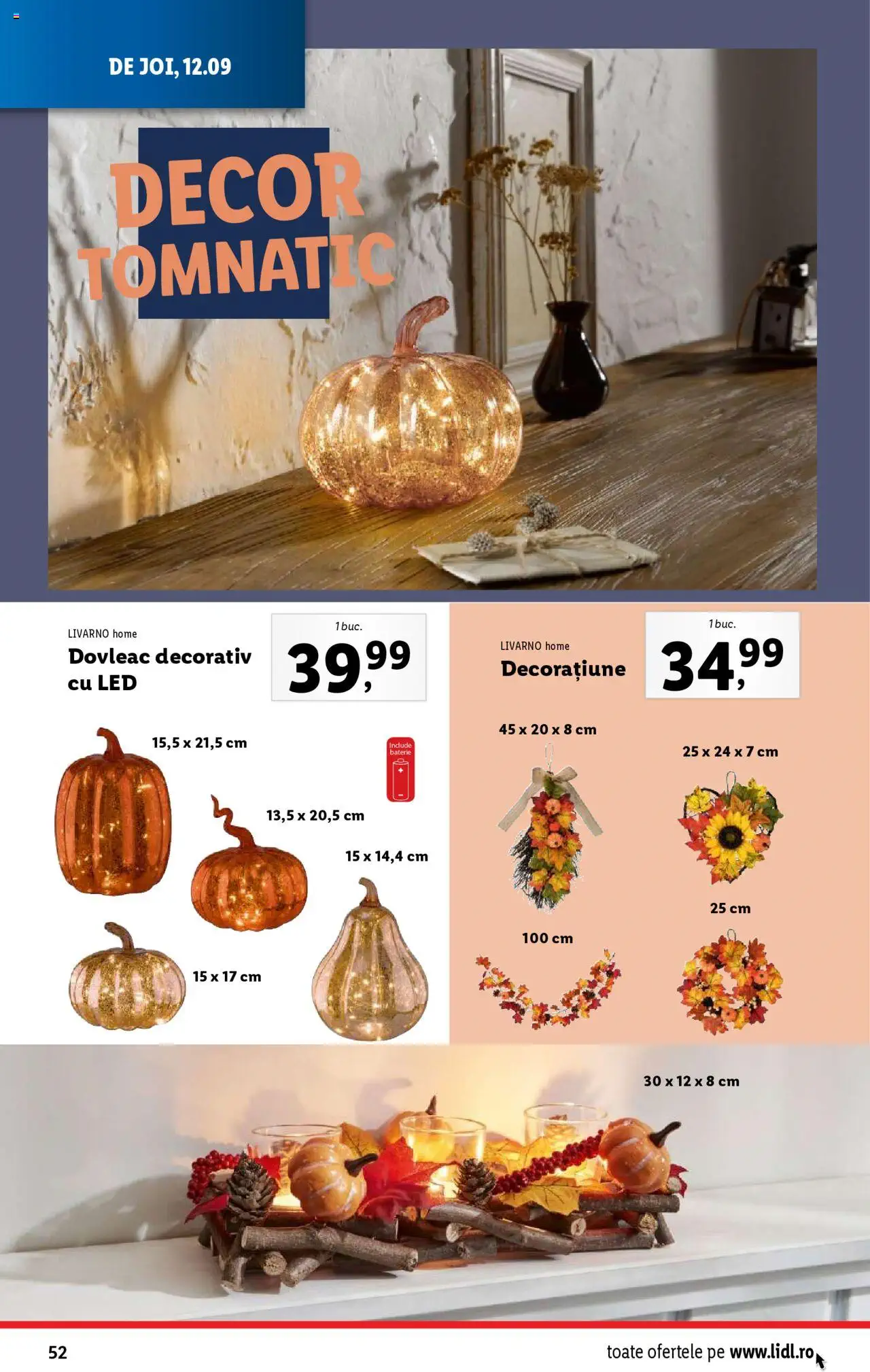 Catalog LIDL 9 - 15 Septembrie 2024 | Pagina 52