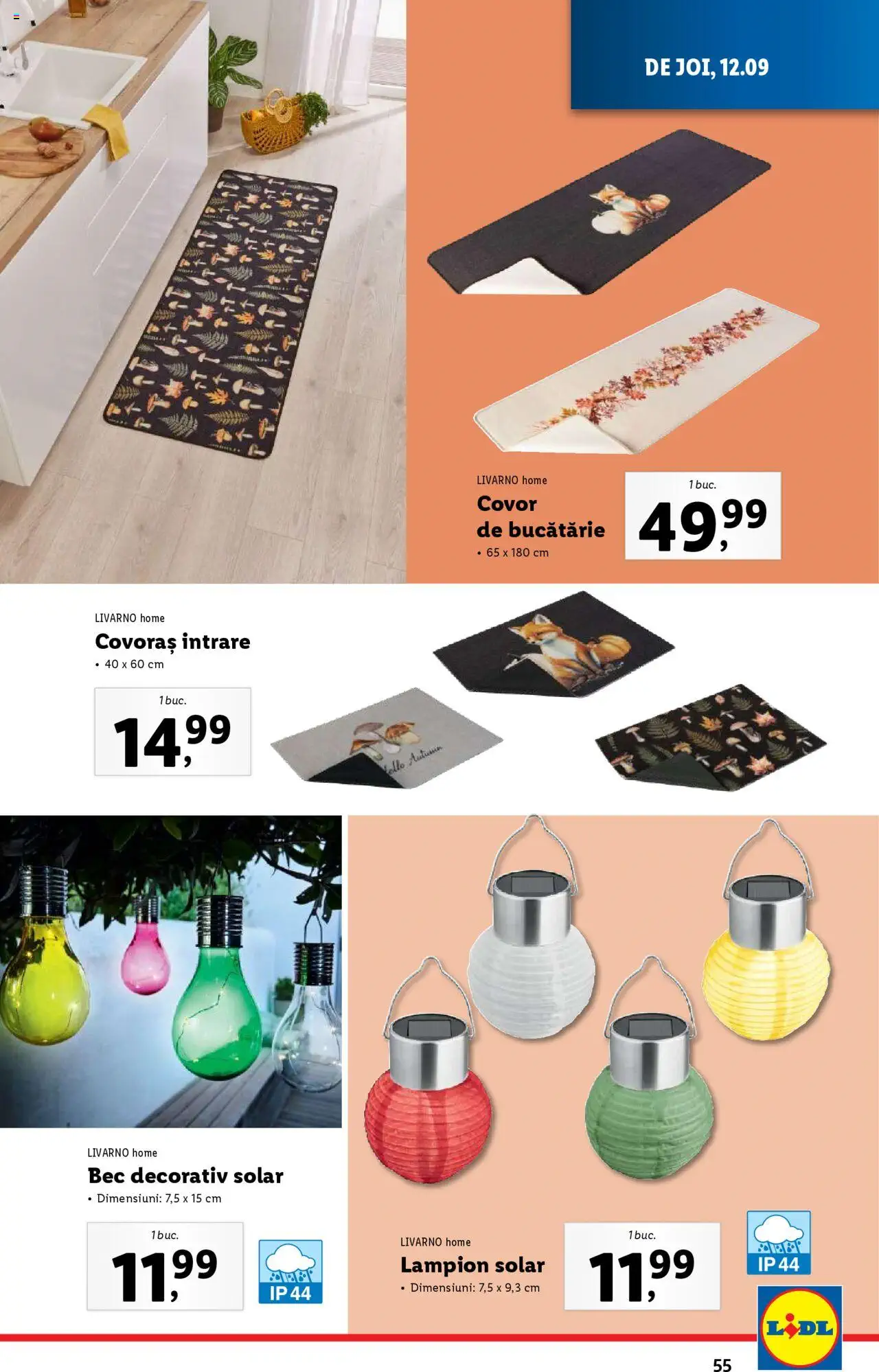 Catalog LIDL 9 - 15 Septembrie 2024 | Pagina 55