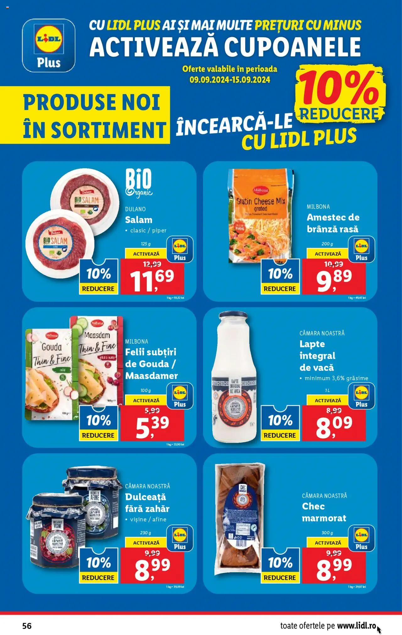 Catalog LIDL 9 - 15 Septembrie 2024 | Pagina 56