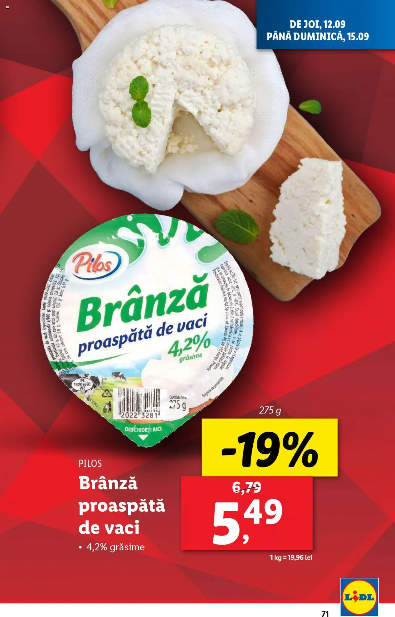 Catalog LIDL 9 - 15 Septembrie 2024 | Pagina 71
