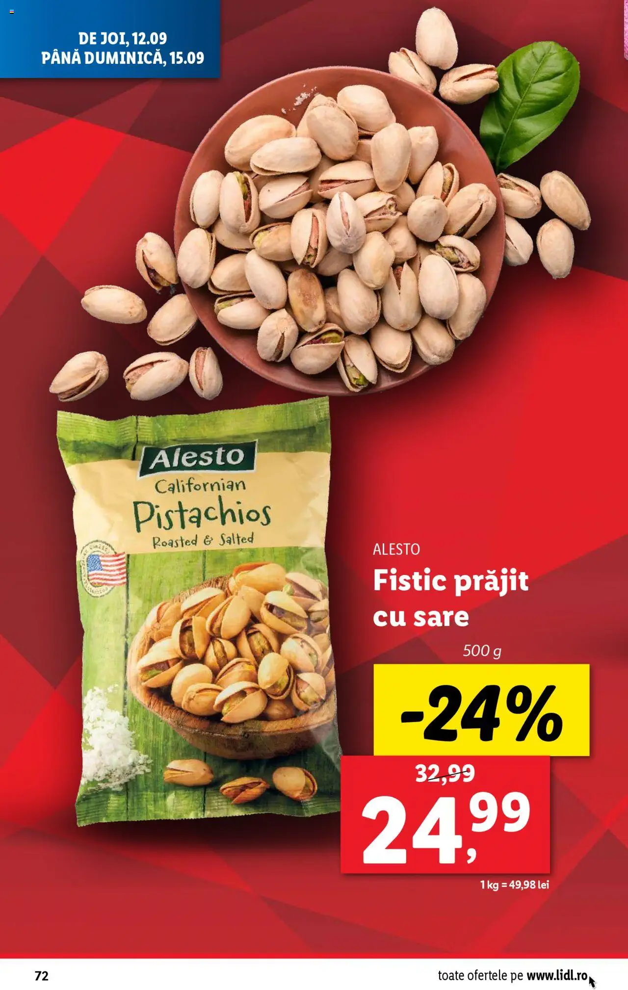 Catalog LIDL 9 - 15 Septembrie 2024 | Pagina 72