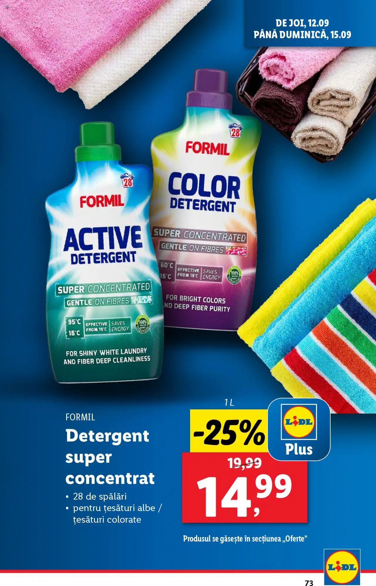 Catalog LIDL 9 - 15 Septembrie 2024 | Pagina 73