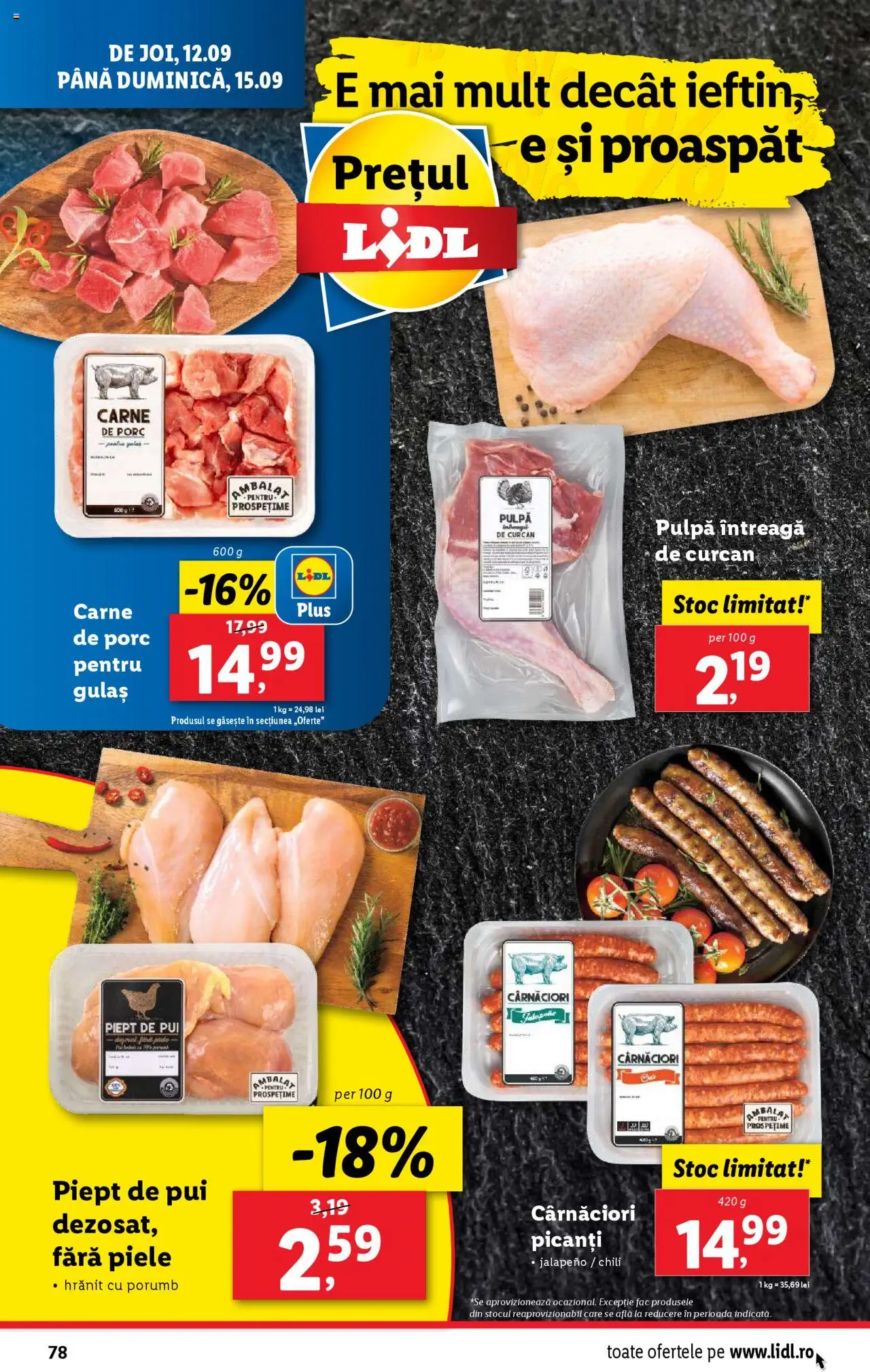 Catalog LIDL 9 - 15 Septembrie 2024 | Pagina 78