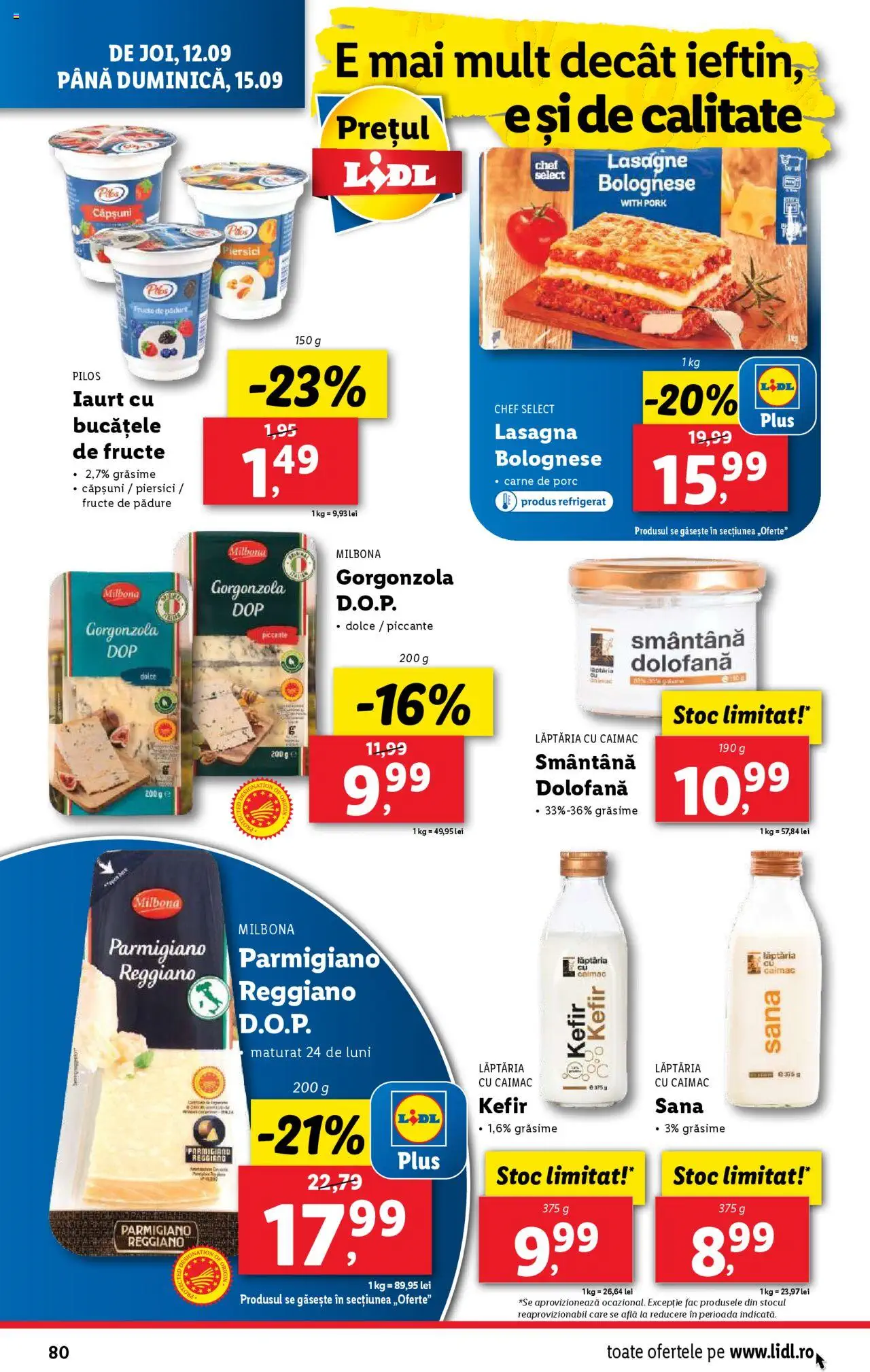 Catalog LIDL 9 - 15 Septembrie 2024 | Pagina 80