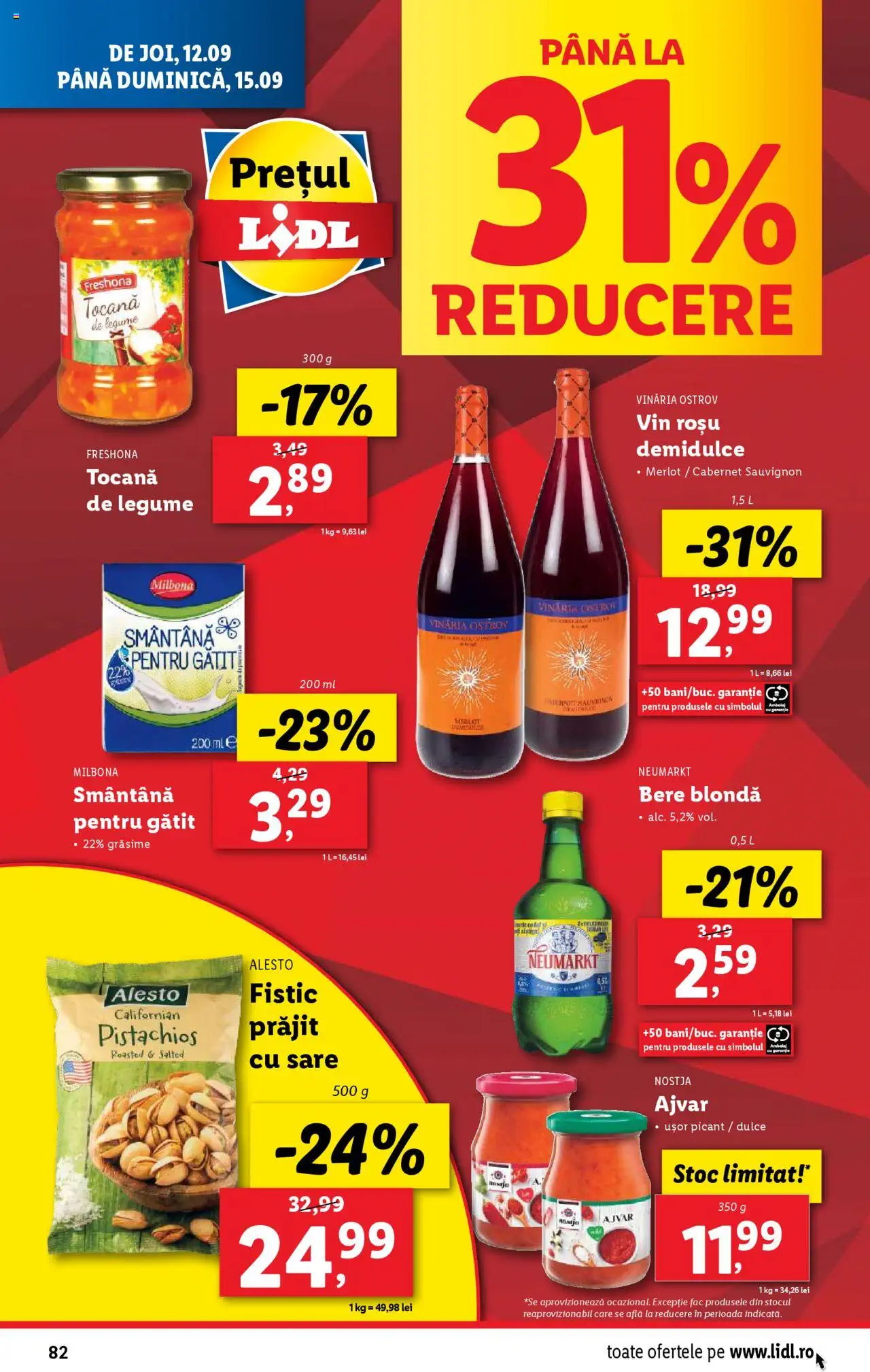 Catalog LIDL 9 - 15 Septembrie 2024 | Pagina 82