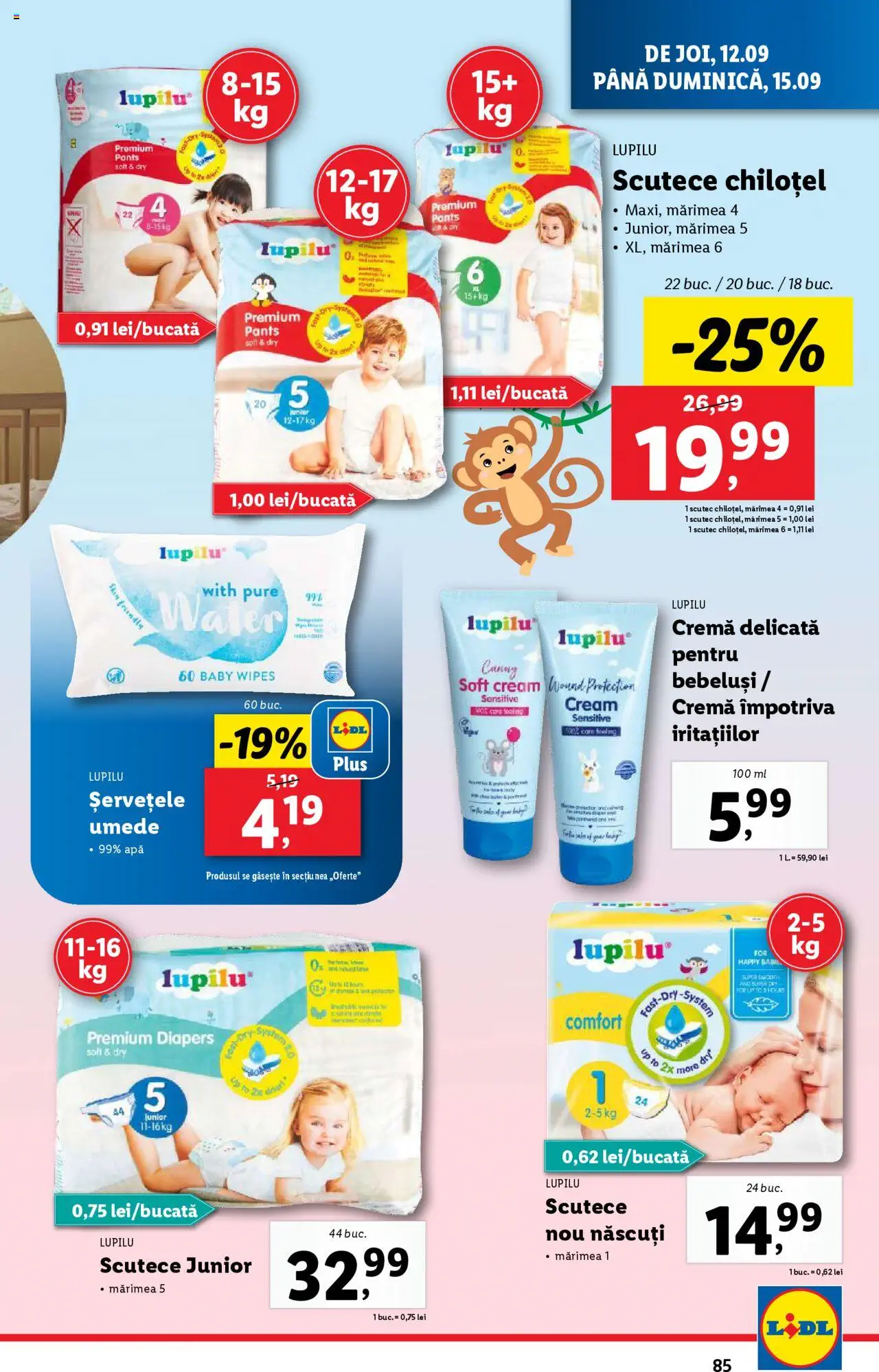 Catalog LIDL 9 - 15 Septembrie 2024 | Pagina 85