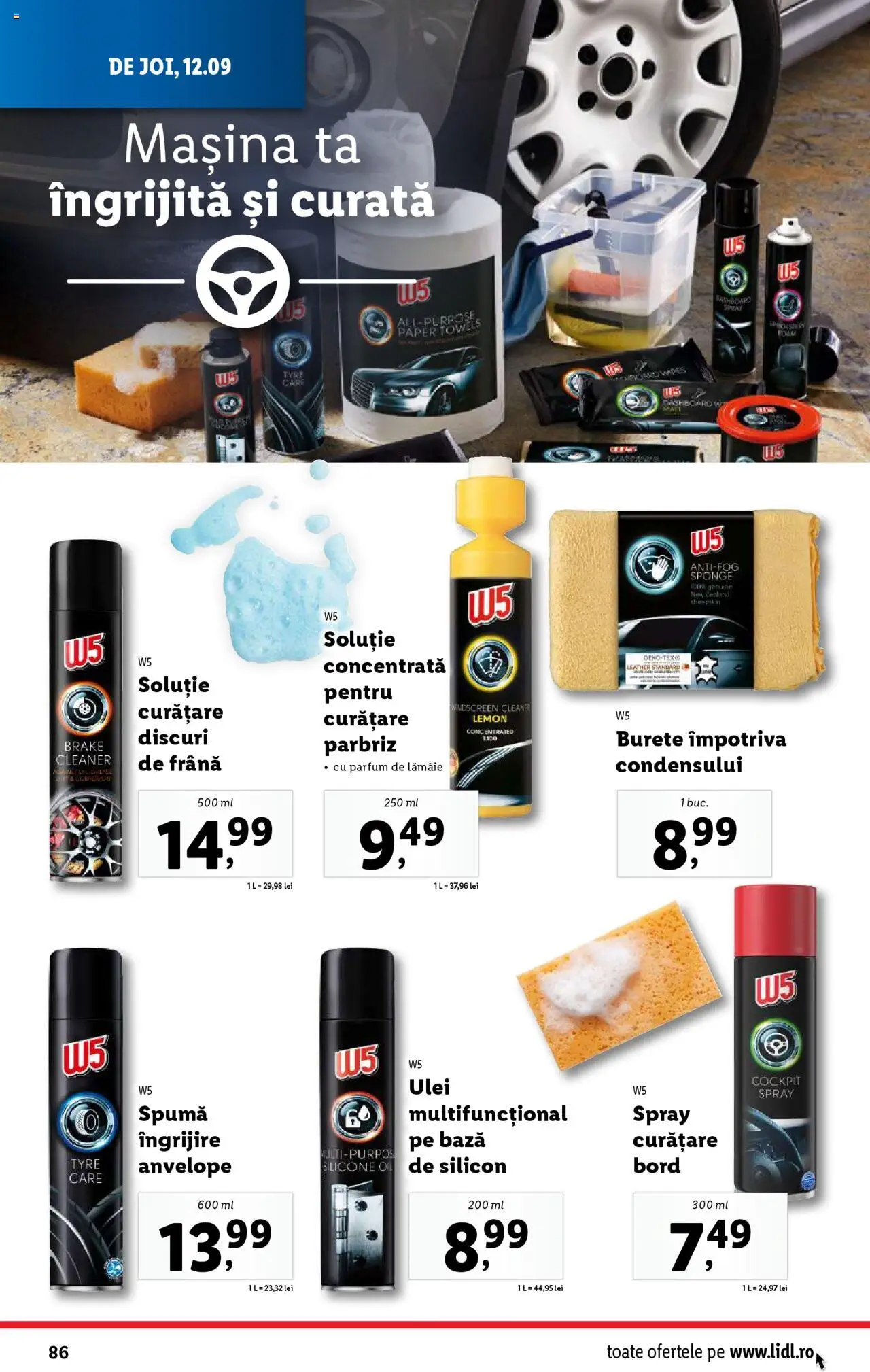 Catalog LIDL 9 - 15 Septembrie 2024 | Pagina 86