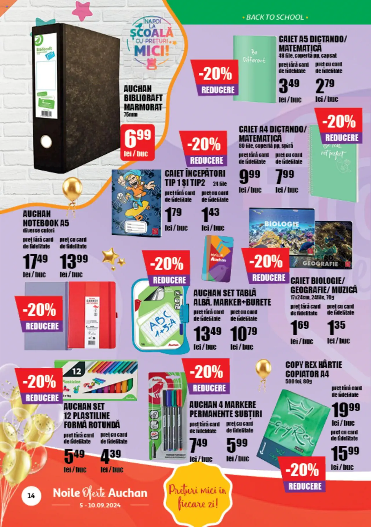 Catalog Auchan 5 - 10 Septembrie 2024 | Pagina 14