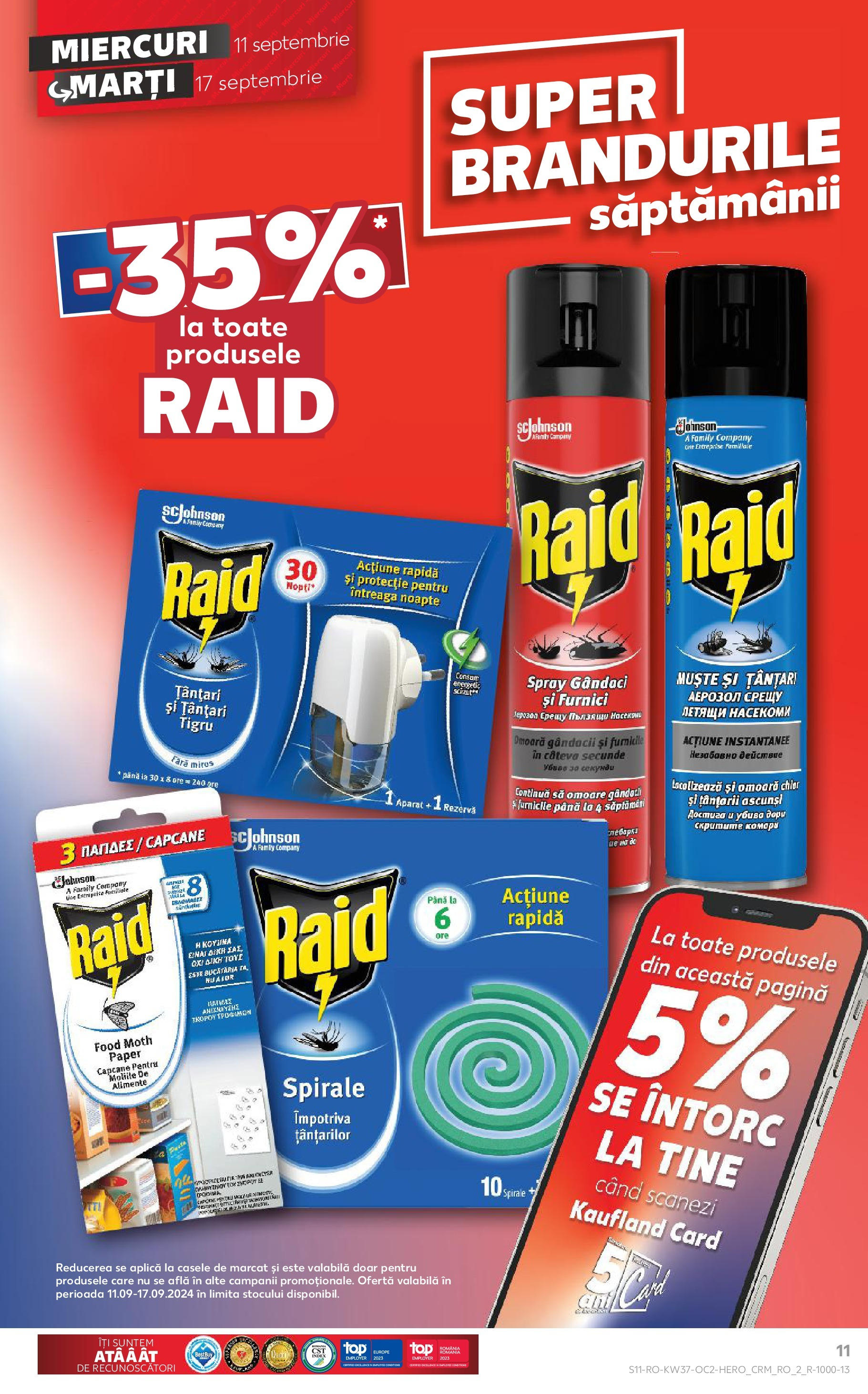 Catalog Kaufland 11 - 17 Septembrie 2024 | Pagina 11