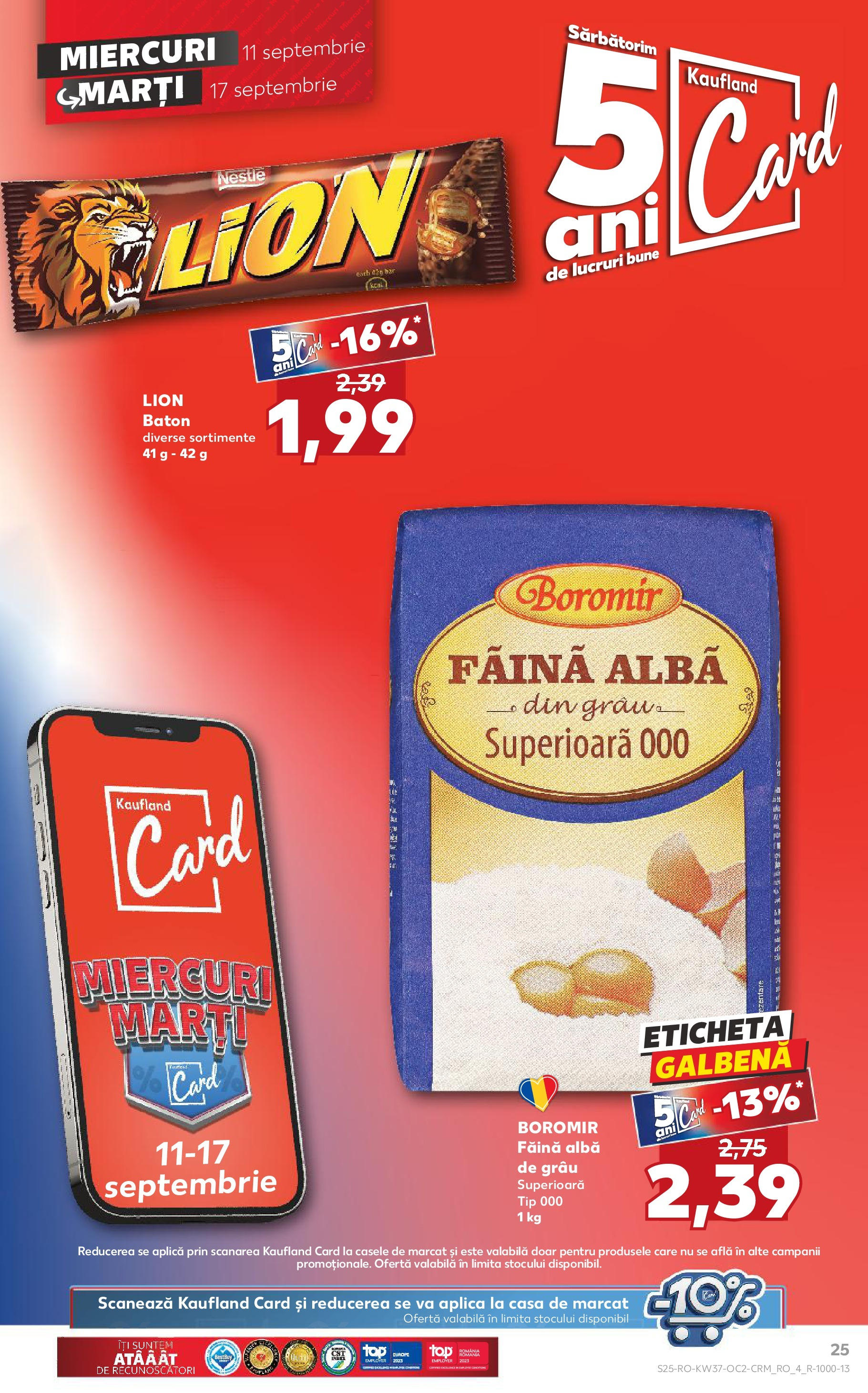 Catalog Kaufland 11 - 17 Septembrie 2024 | Pagina 25