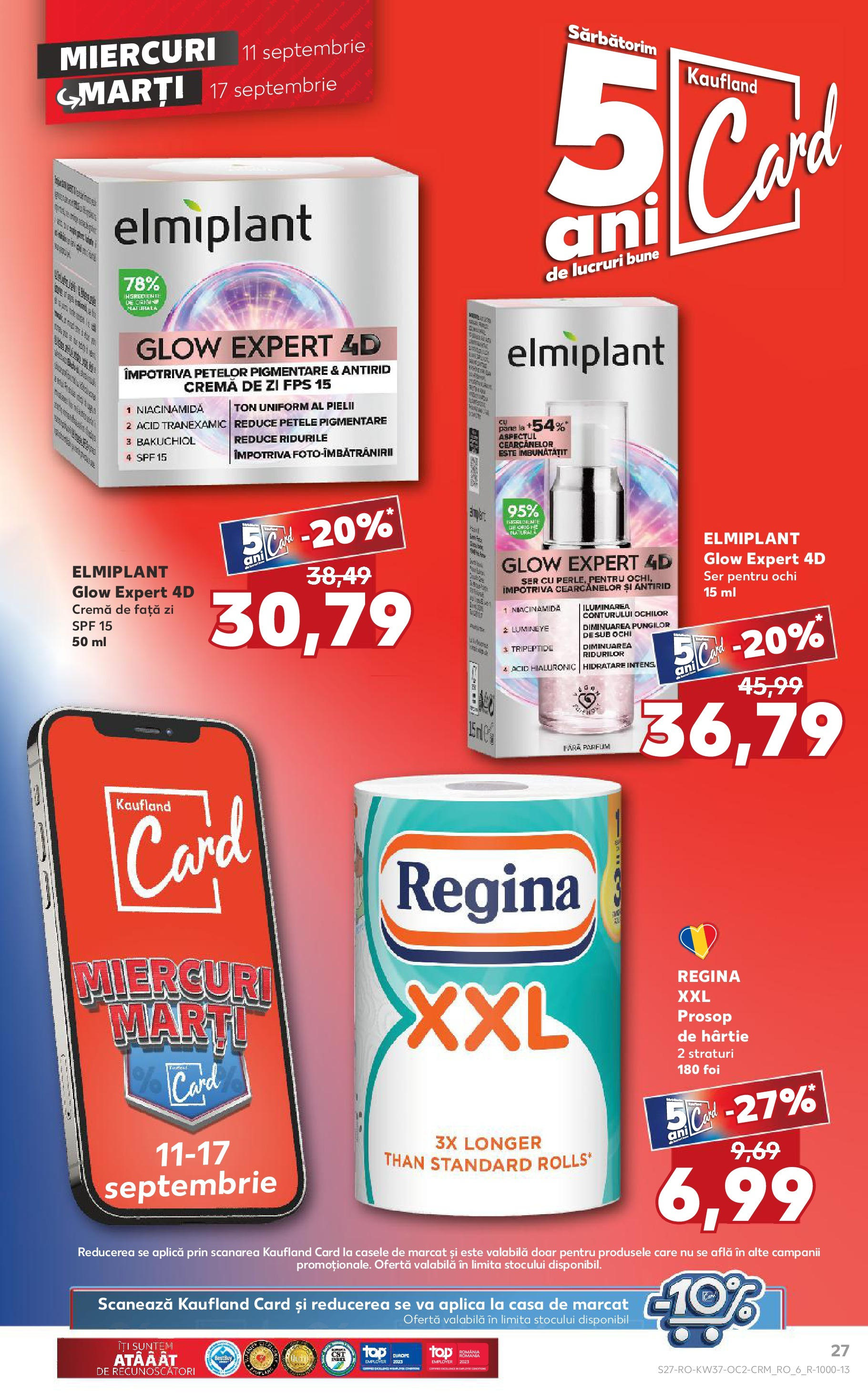 Catalog Kaufland 11 - 17 Septembrie 2024 | Pagina 27