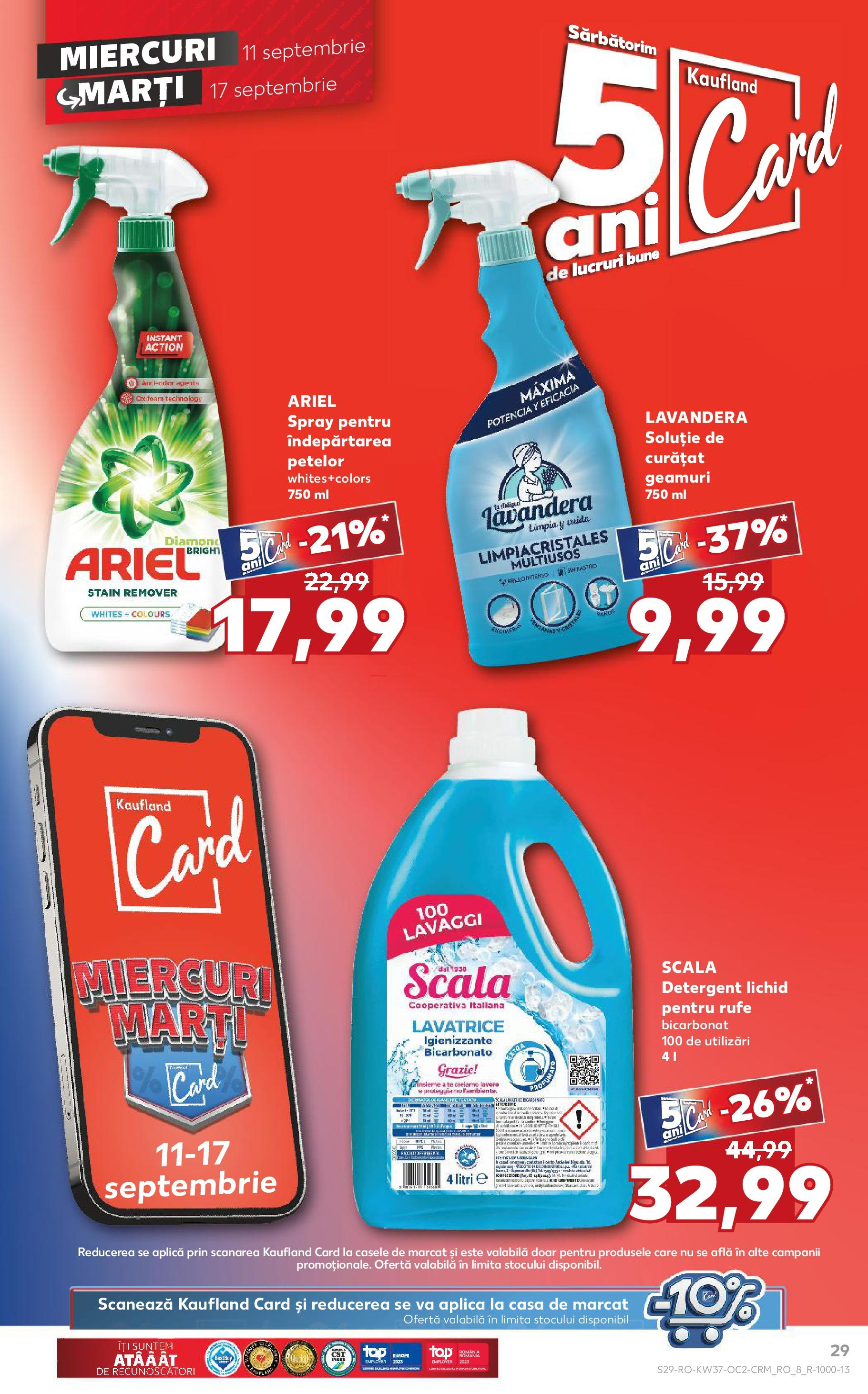 Catalog Kaufland 11 - 17 Septembrie 2024 | Pagina 29
