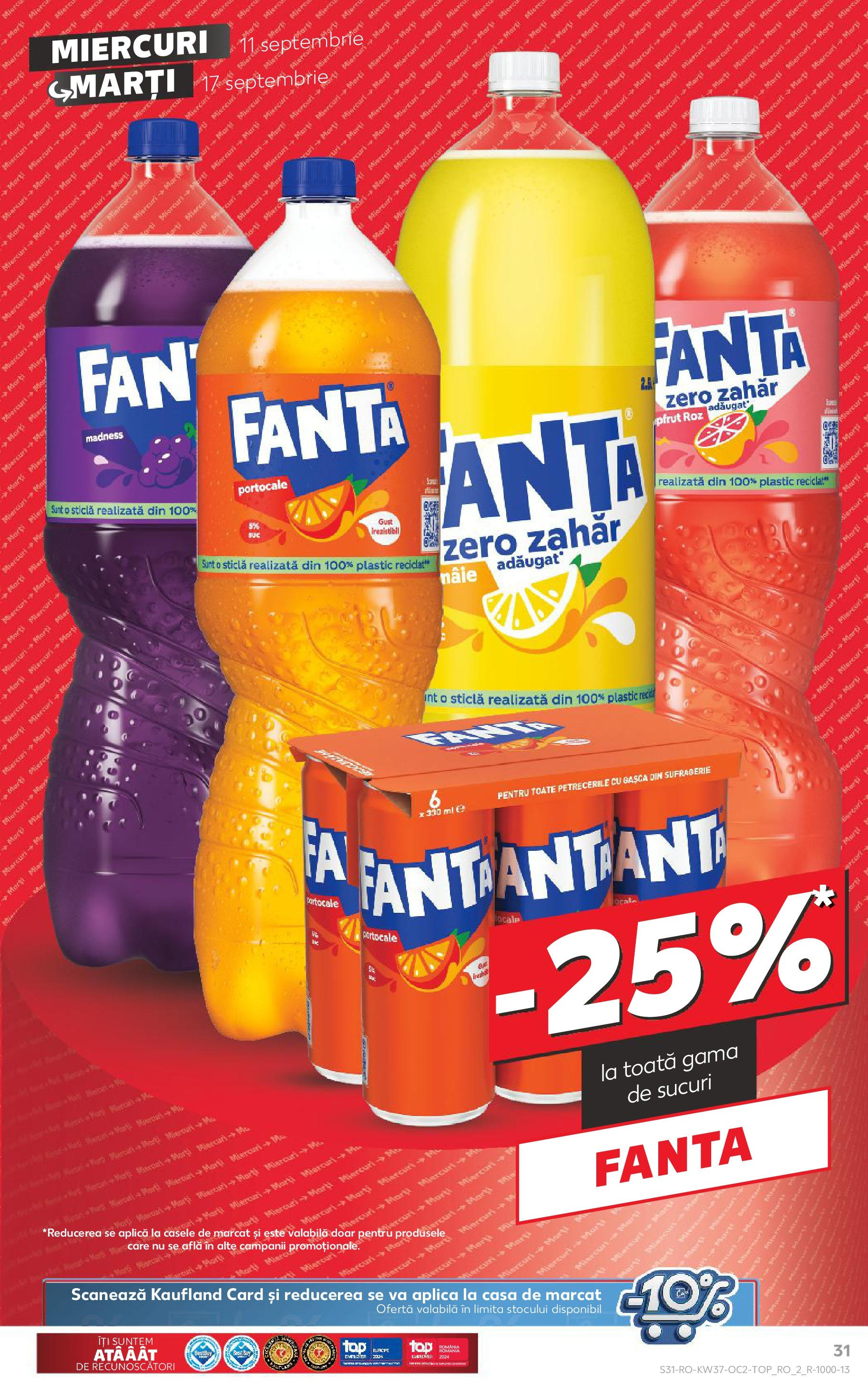 Catalog Kaufland 11 - 17 Septembrie 2024 | Pagina 31