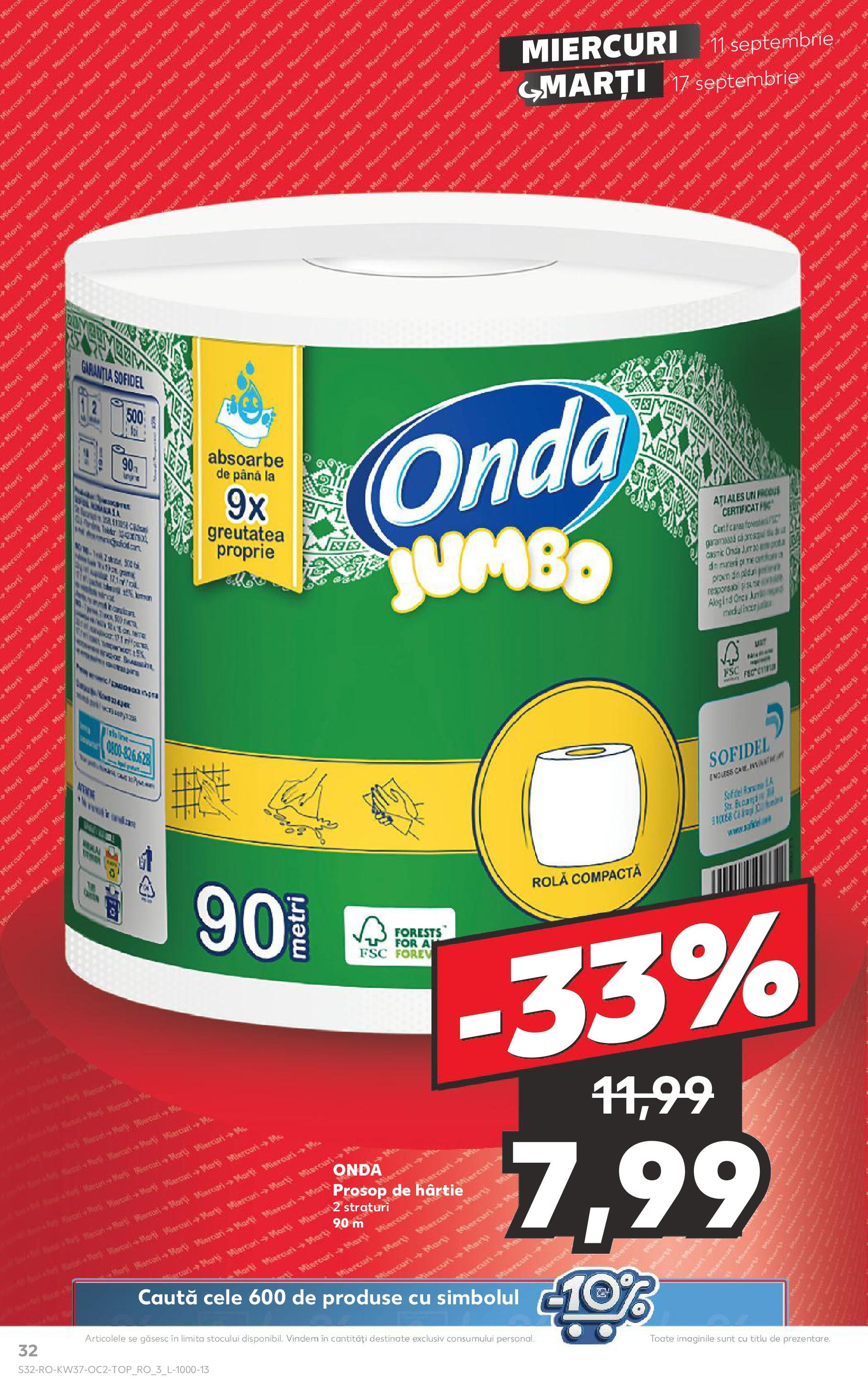 Catalog Kaufland 11 - 17 Septembrie 2024 | Pagina 32