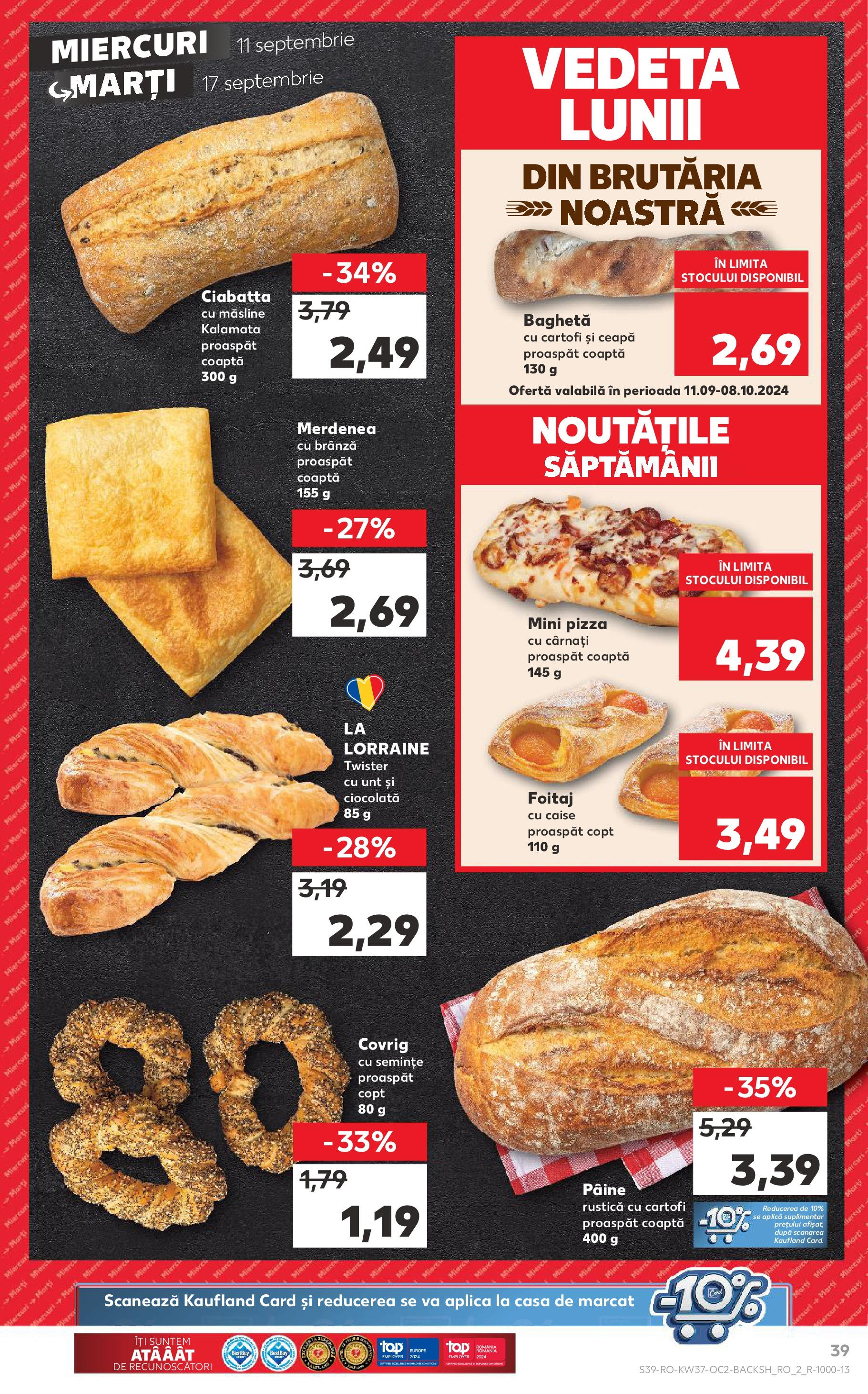 Catalog Kaufland 11 - 17 Septembrie 2024 | Pagina 39