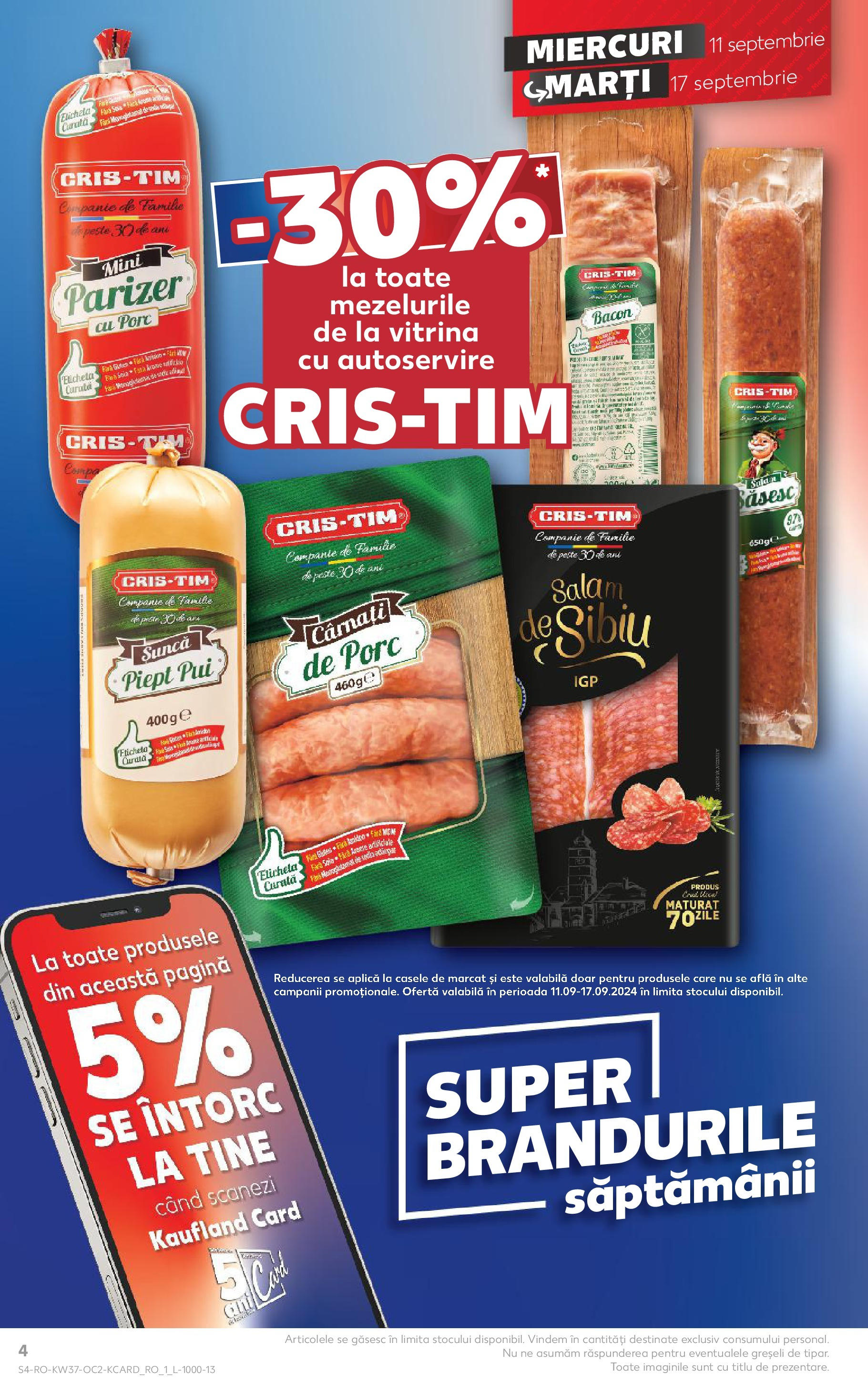 Catalog Kaufland 11 - 17 Septembrie 2024 | Pagina 4