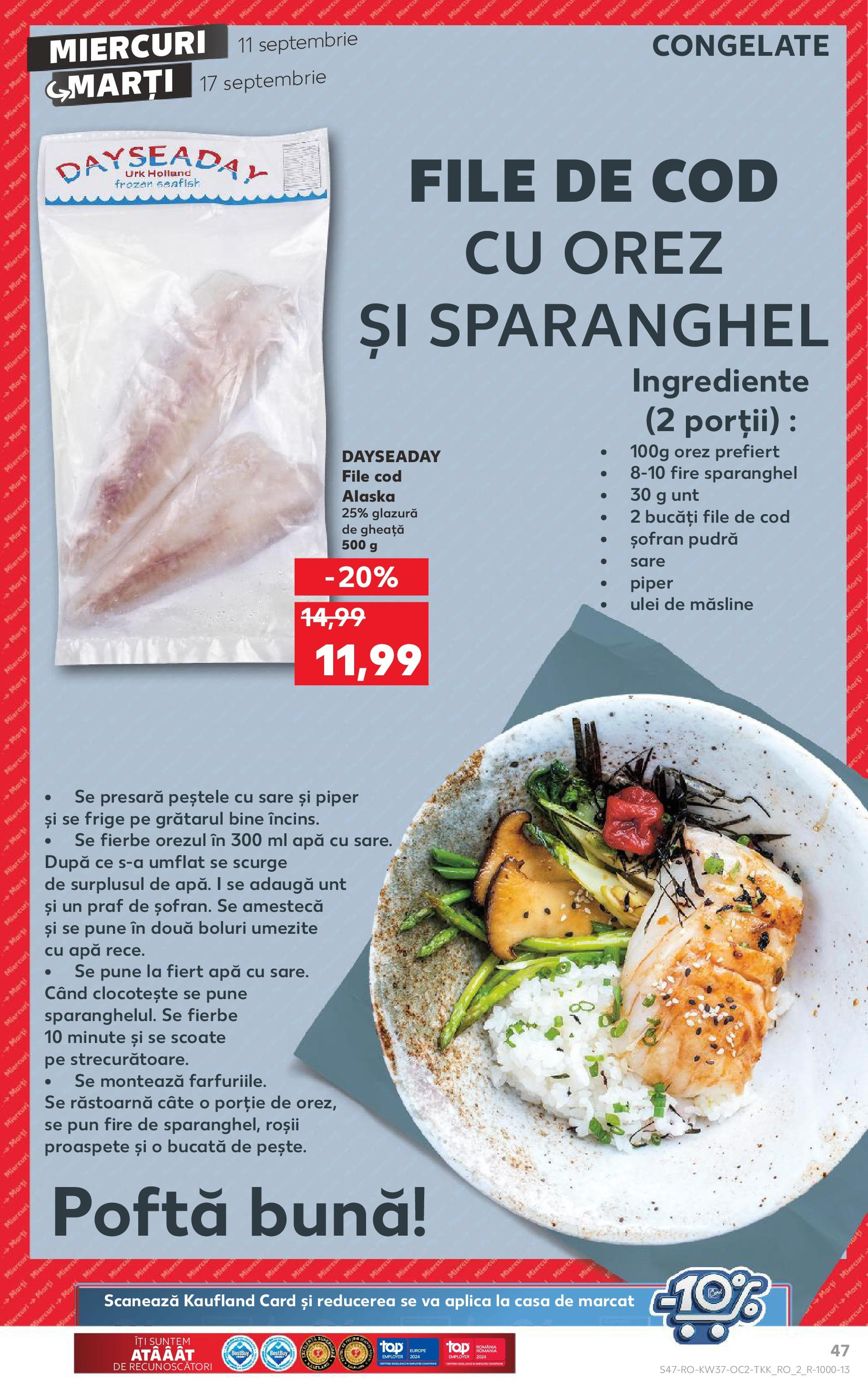 Catalog Kaufland 11 - 17 Septembrie 2024 | Pagina 47
