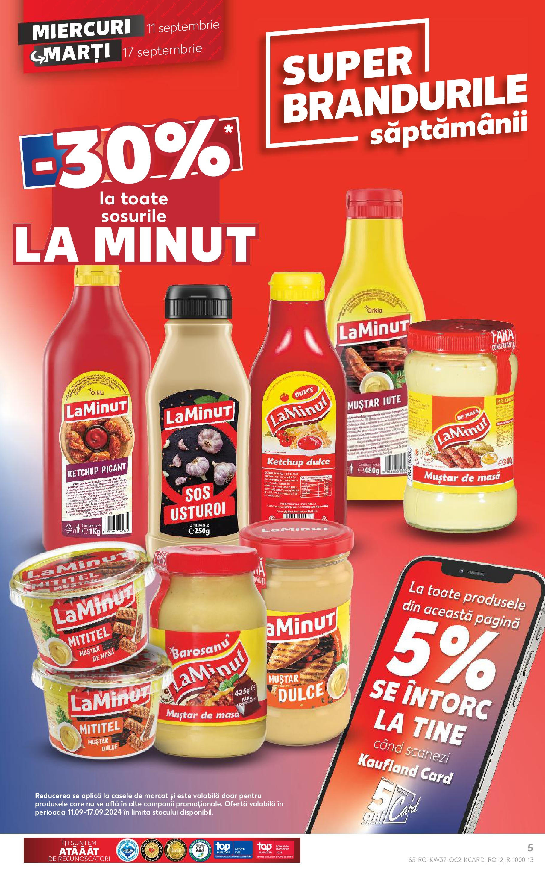 Catalog Kaufland 11 - 17 Septembrie 2024 | Pagina 5