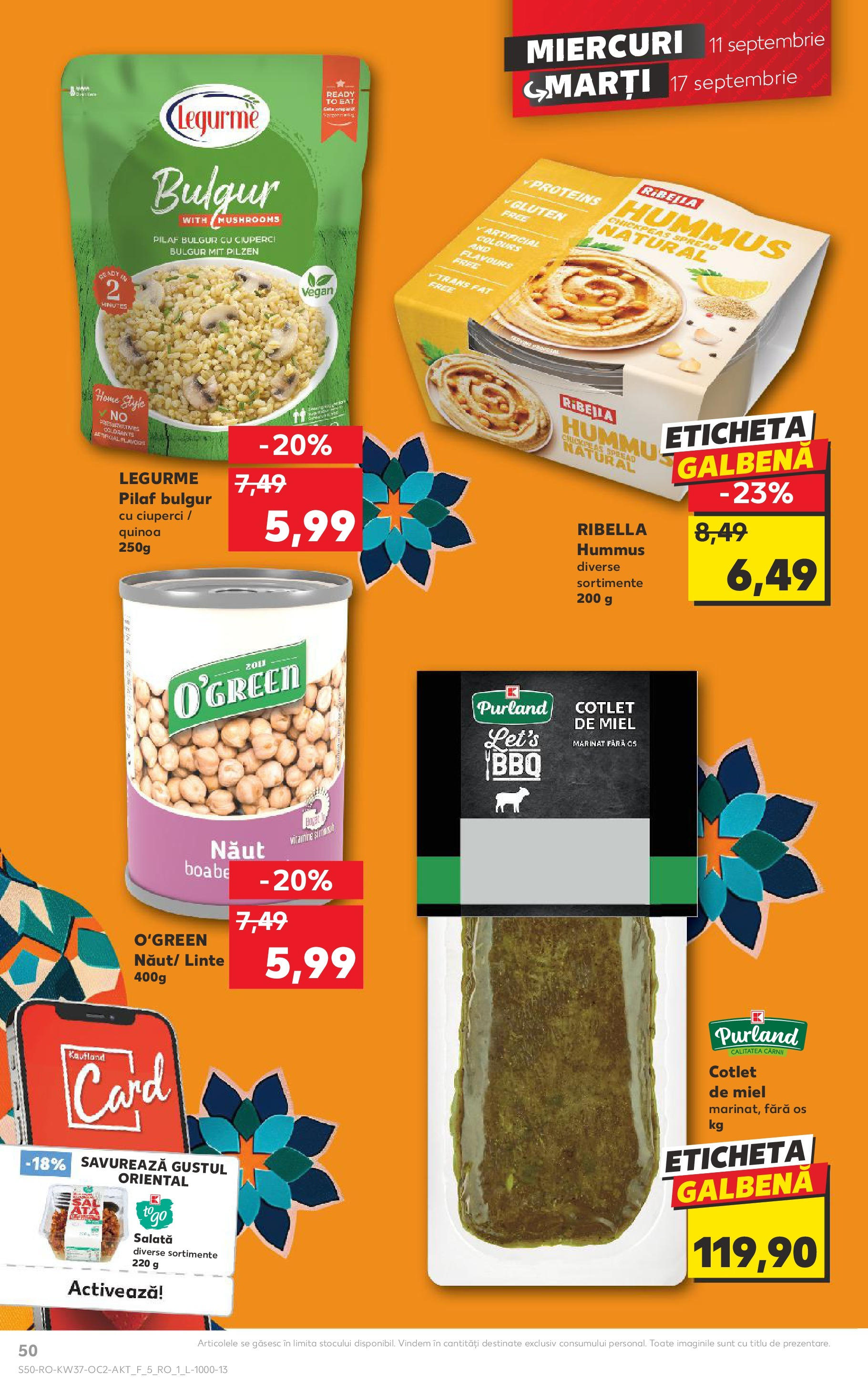 Catalog Kaufland 11 - 17 Septembrie 2024 | Pagina 50