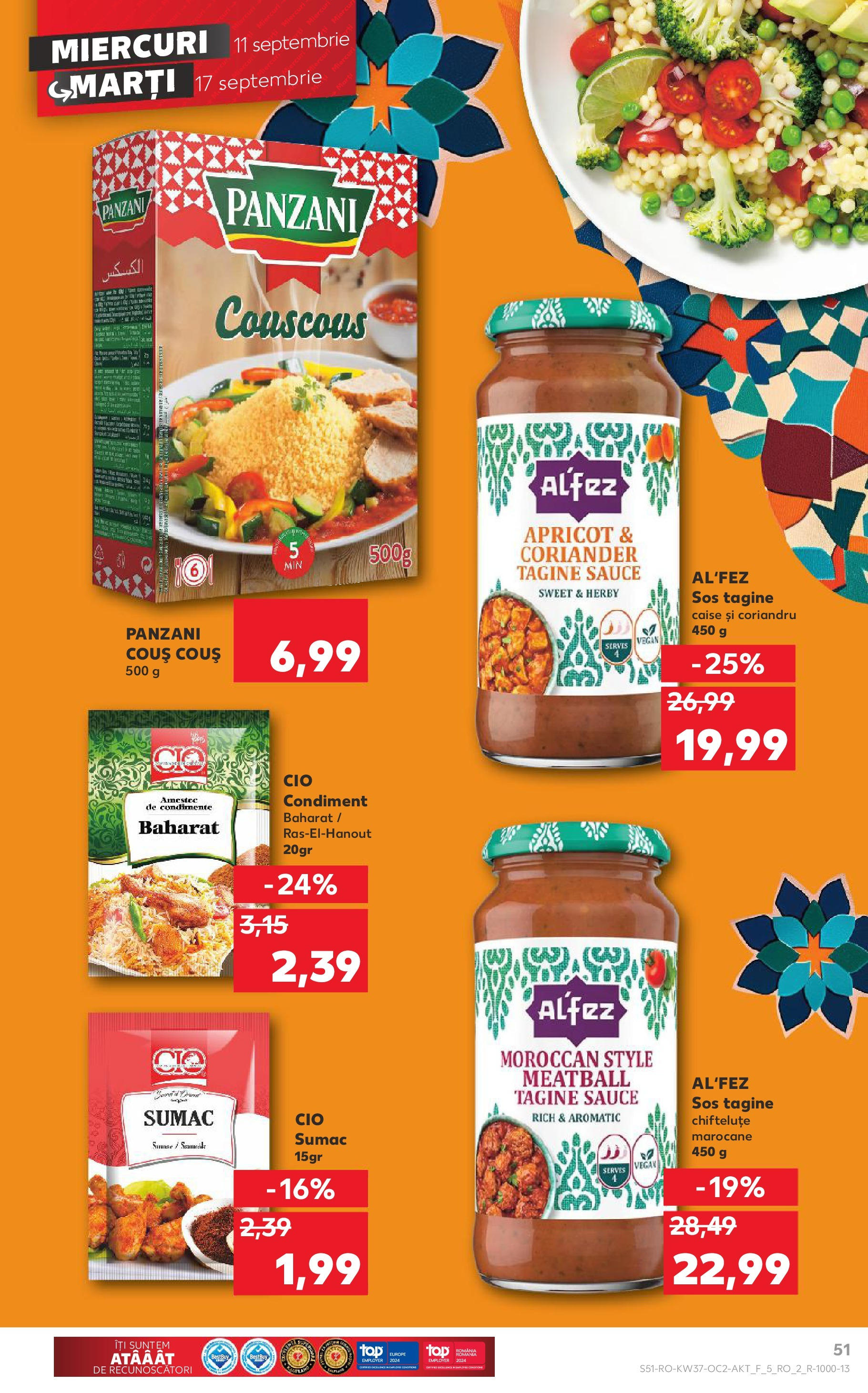 Catalog Kaufland 11 - 17 Septembrie 2024 | Pagina 51
