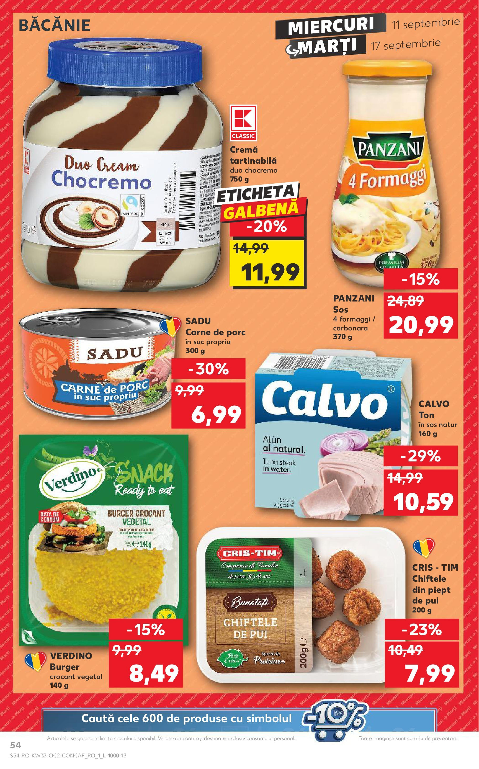 Catalog Kaufland 11 - 17 Septembrie 2024 | Pagina 54