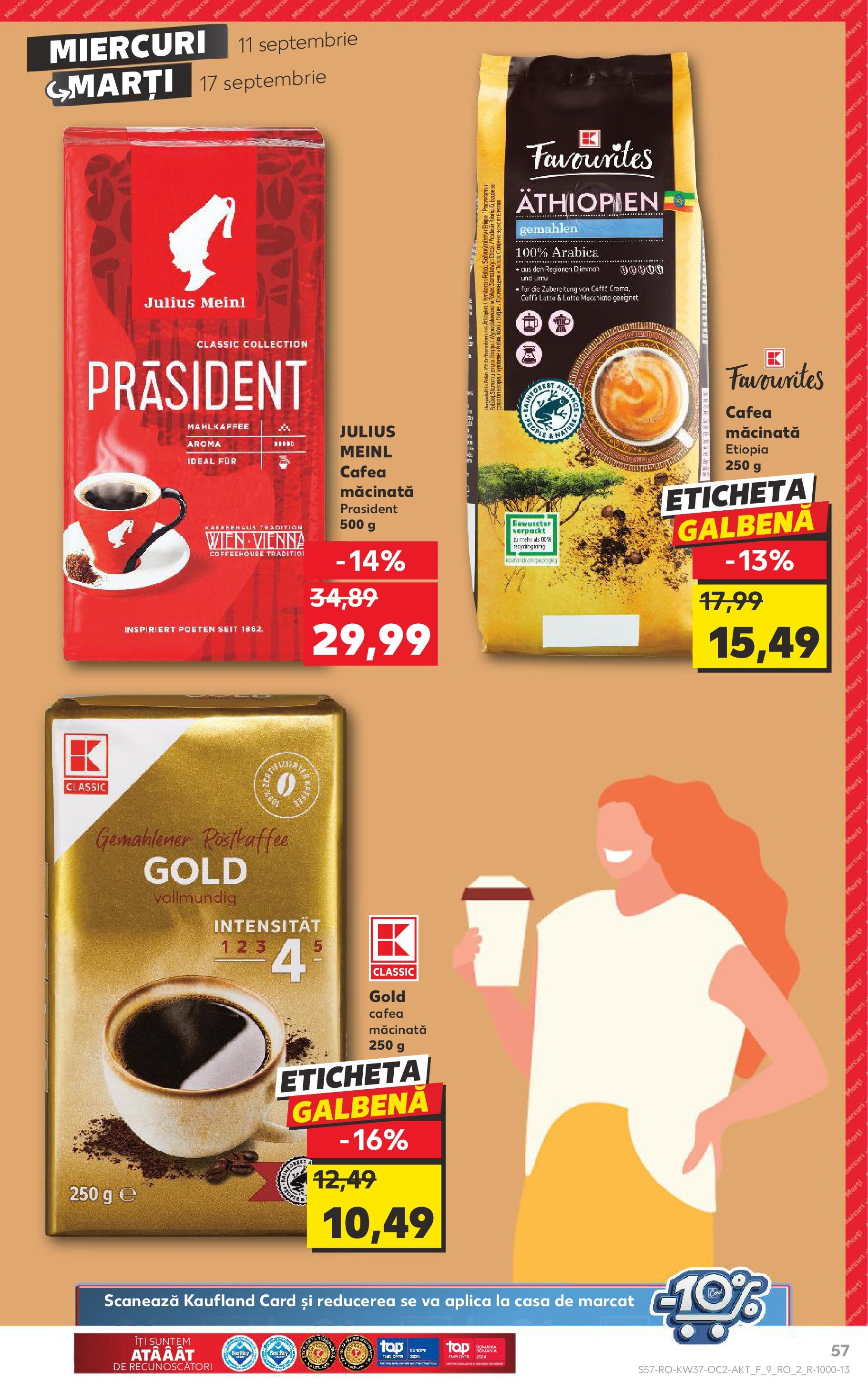 Catalog Kaufland 11 - 17 Septembrie 2024 | Pagina 57