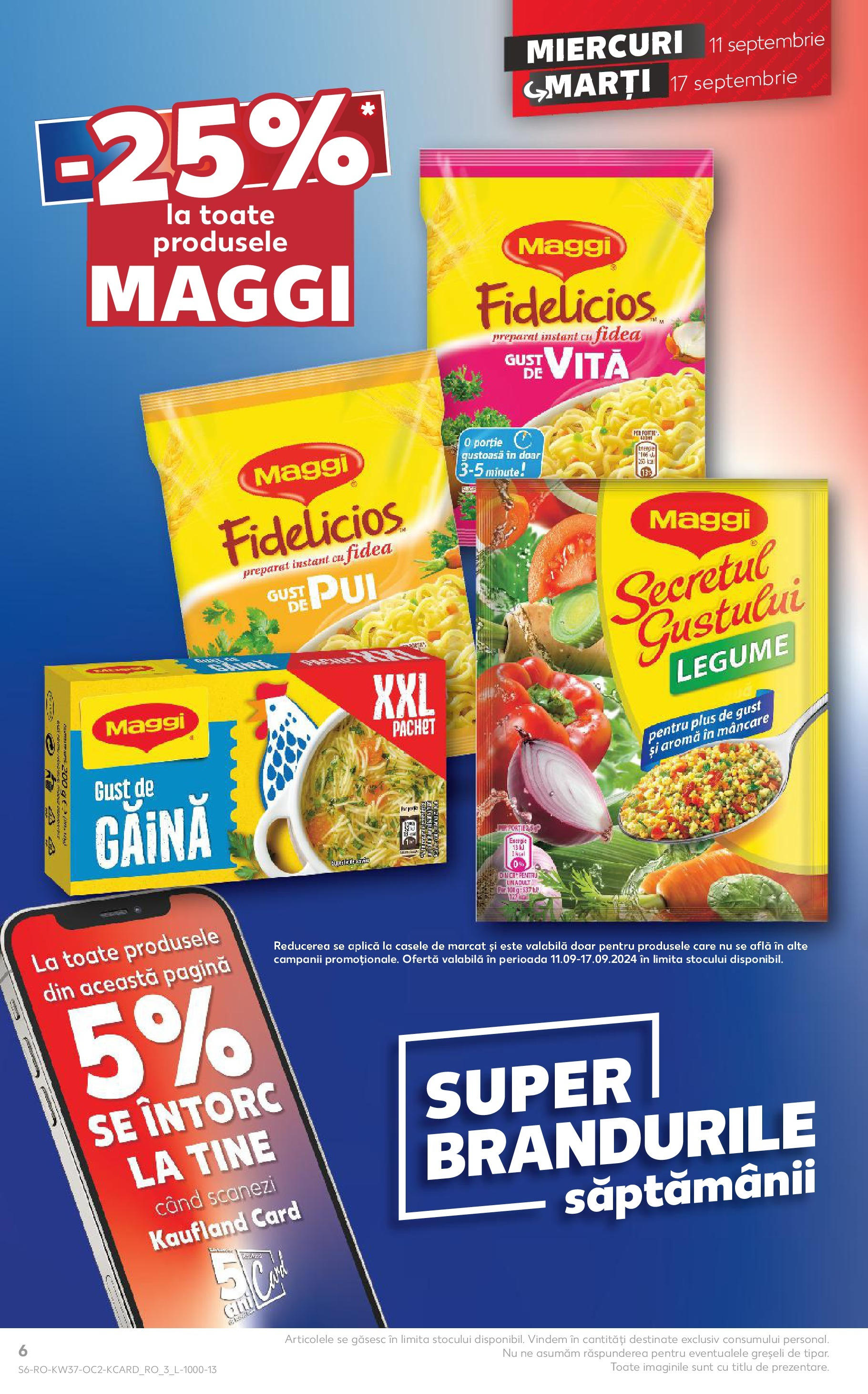 Catalog Kaufland 11 - 17 Septembrie 2024 | Pagina 6
