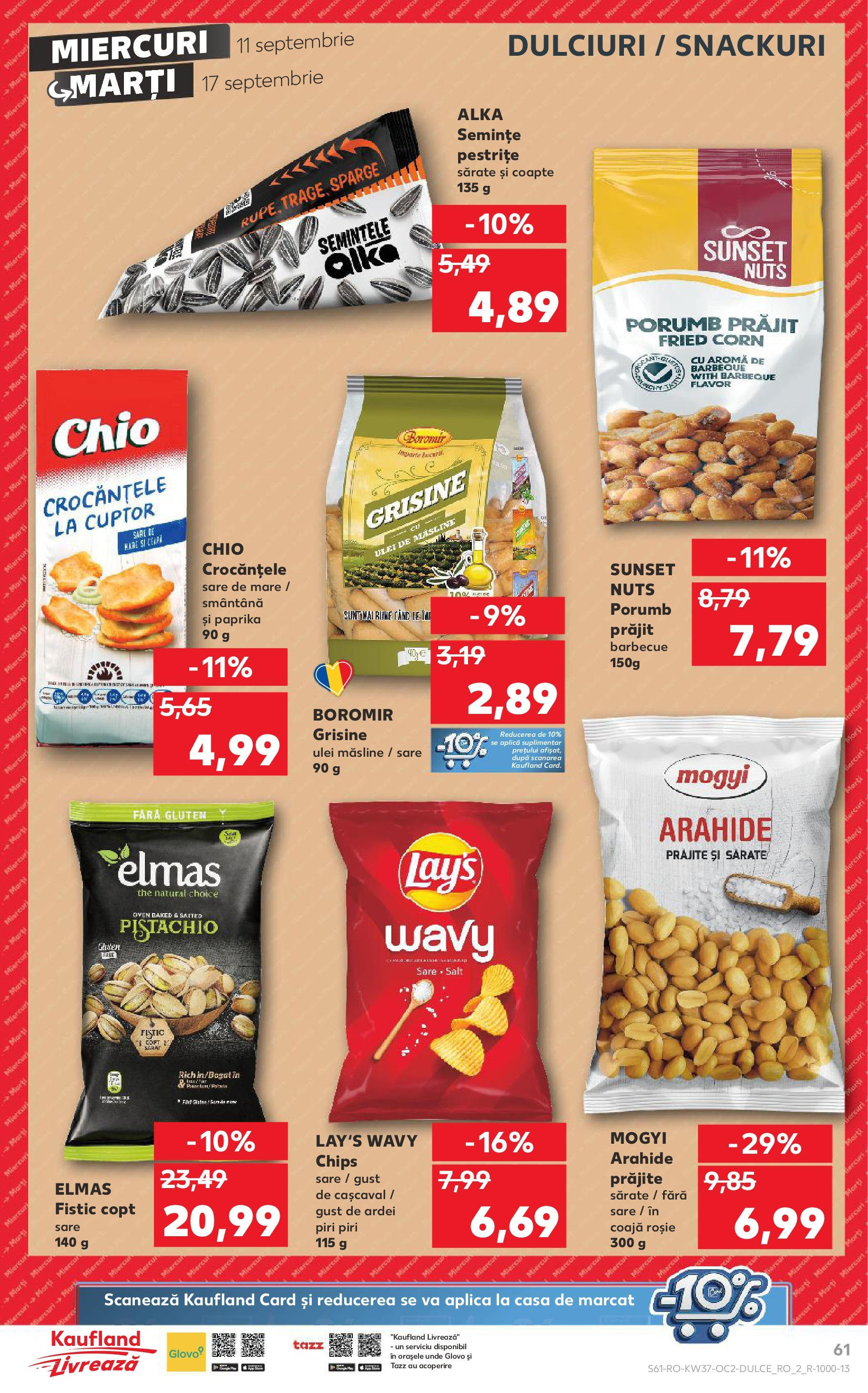 Catalog Kaufland 11 - 17 Septembrie 2024 | Pagina 61