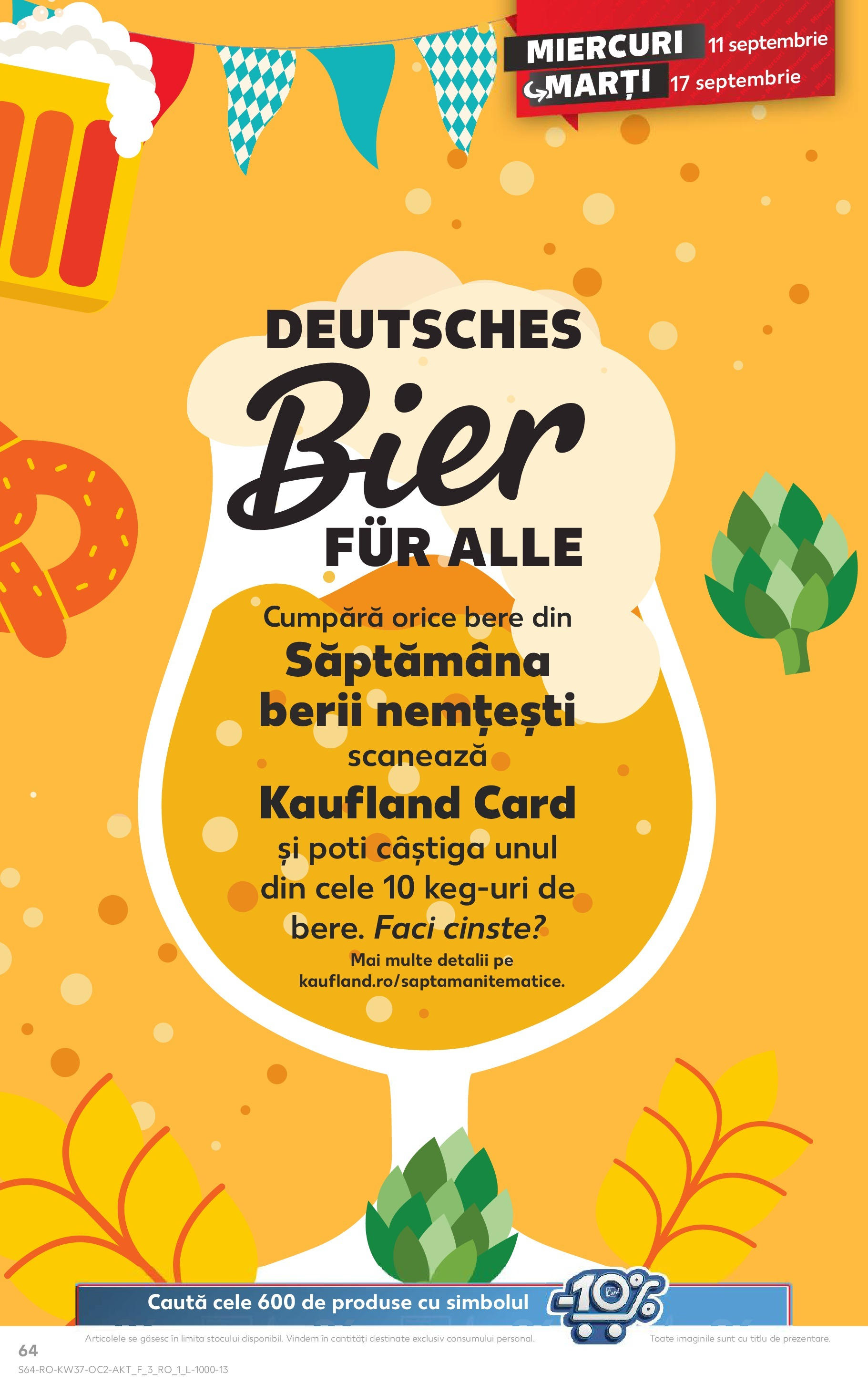 Catalog Kaufland 11 - 17 Septembrie 2024 | Pagina 64